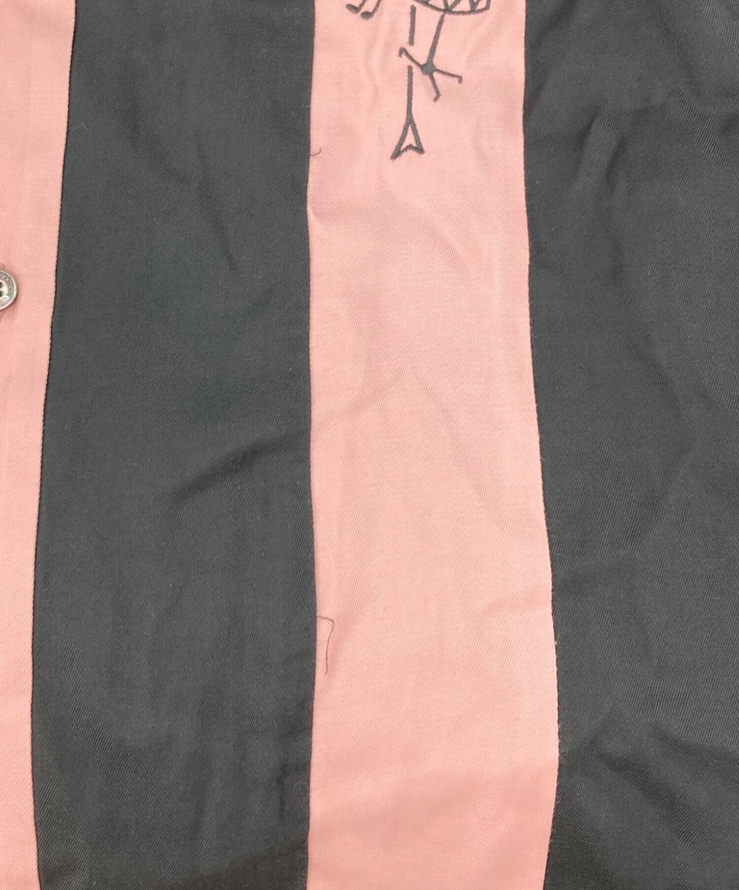 [Pre-owned] Hysteric Glamour 50'S MODERN embroidery open collar shirt colored shirt long sleeve shirt shirt 02243AH04