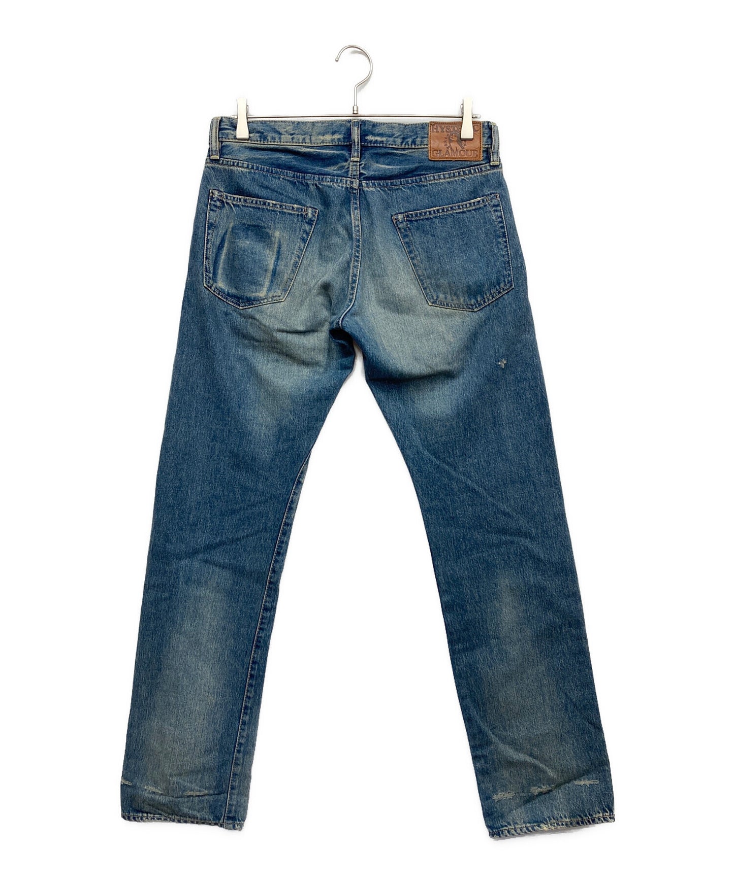 [Pre-owned] Hysteric Glamour Crushed Denim Pants Denim Pants Jeans 0292AP14