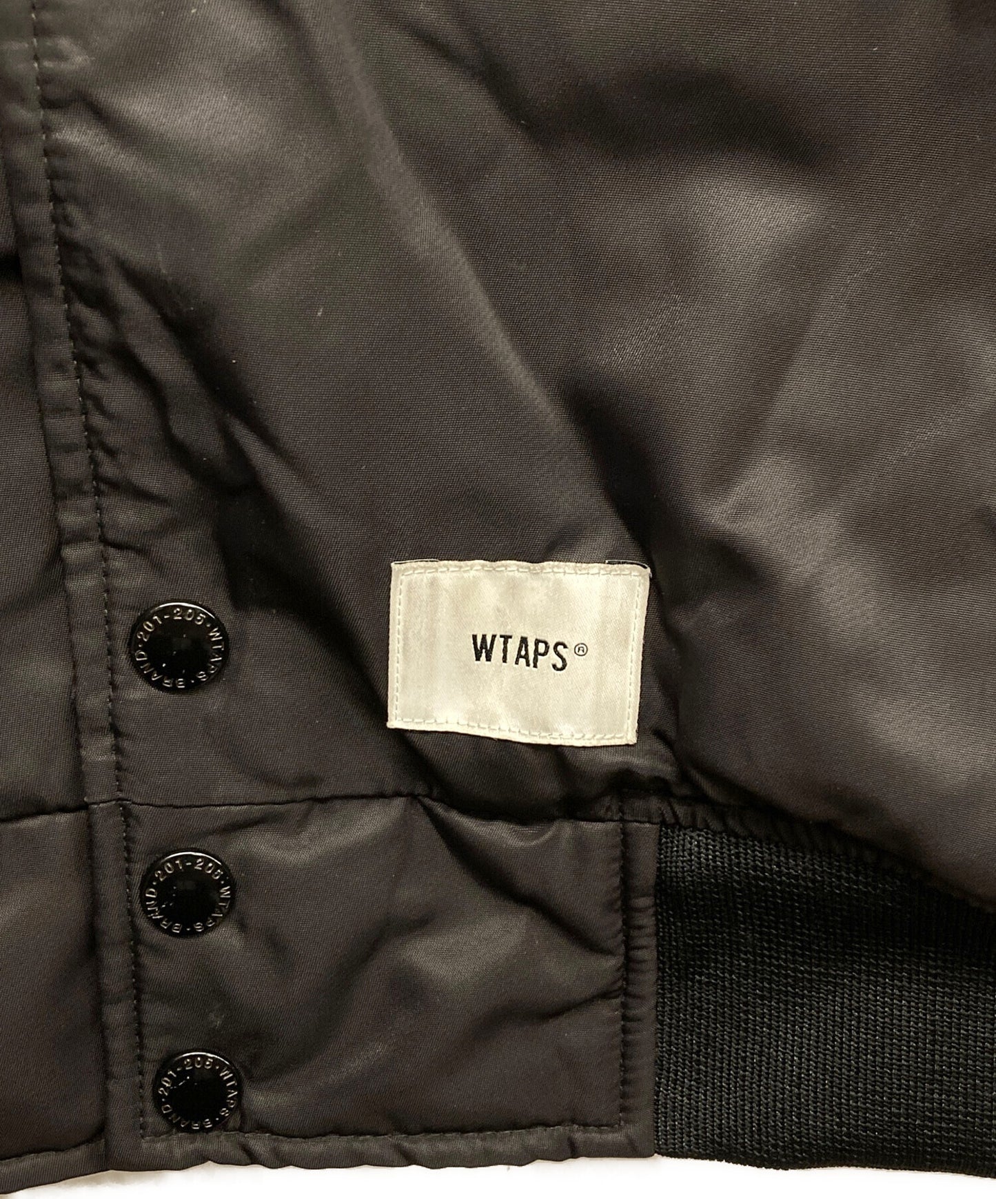 [Pre-owned] WTAPS TEAM JACKET NYLON.TWILL. nylon jacket jacket 231TQDT-JKM01
