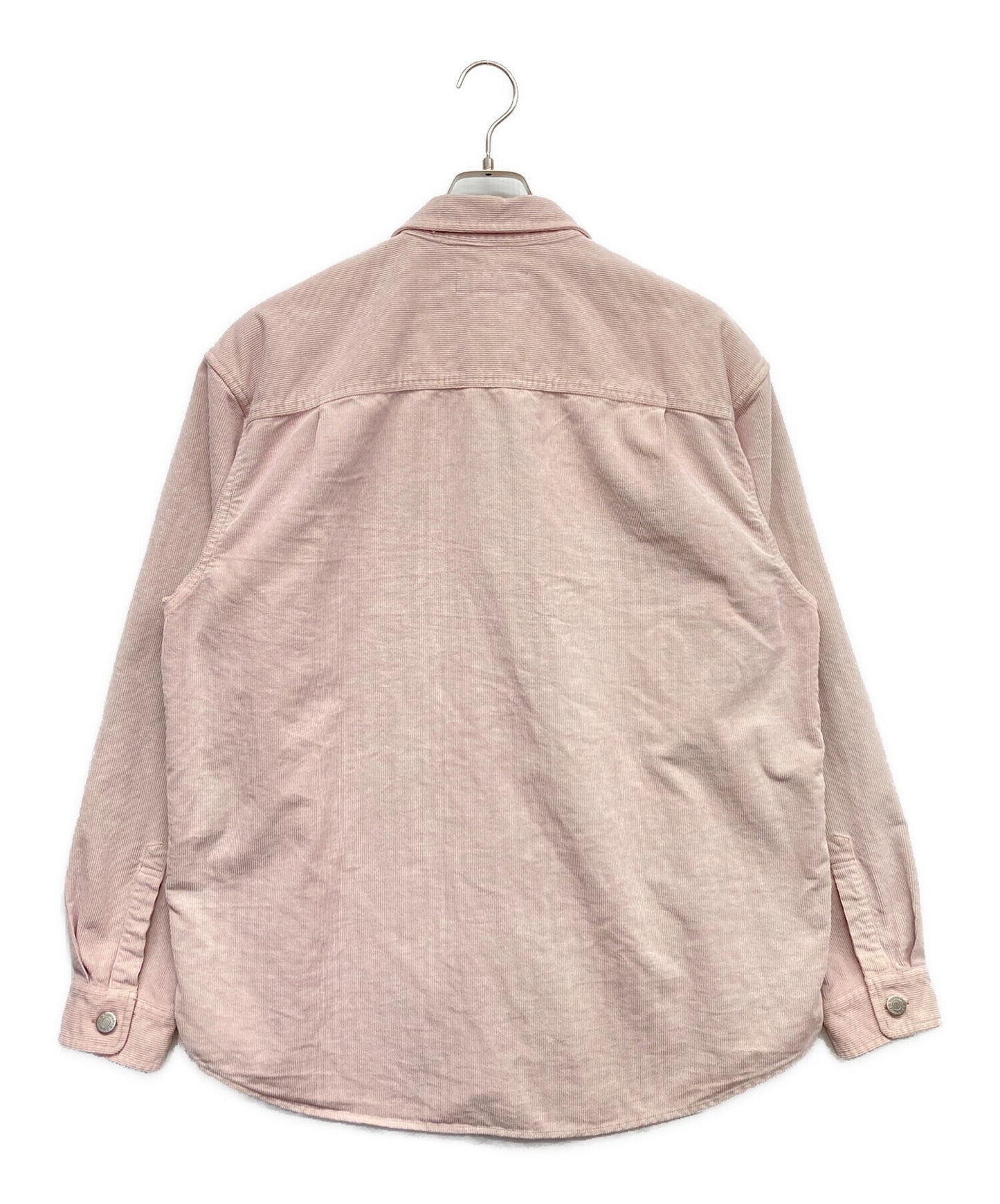 [Pre-owned] SUPREME Washed Corduroy Shirt Long Sleeve Shirt Shirt