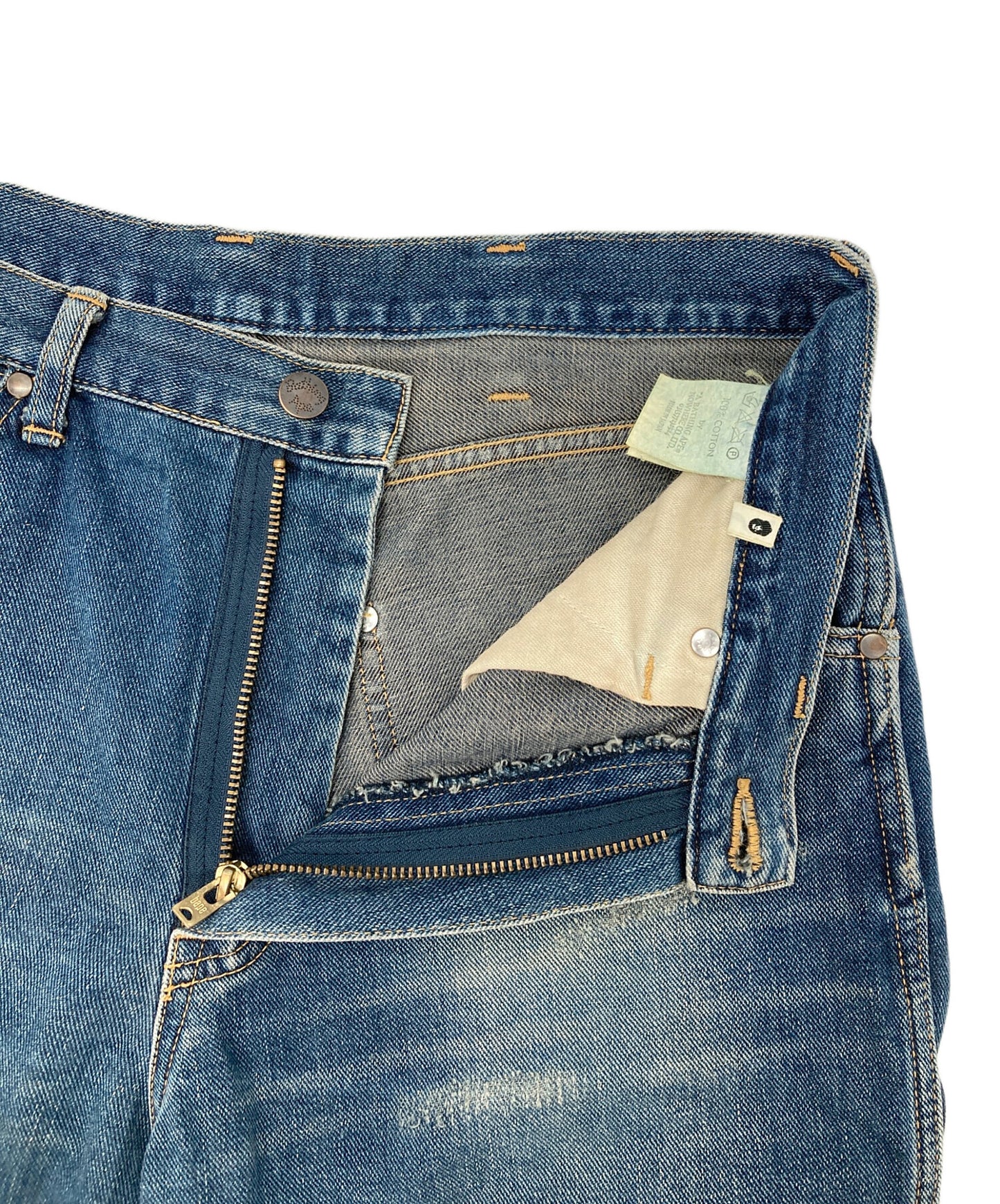 [Pre-owned] A BATHING APE Denim Pants Denim Pants Bottoms Jeans