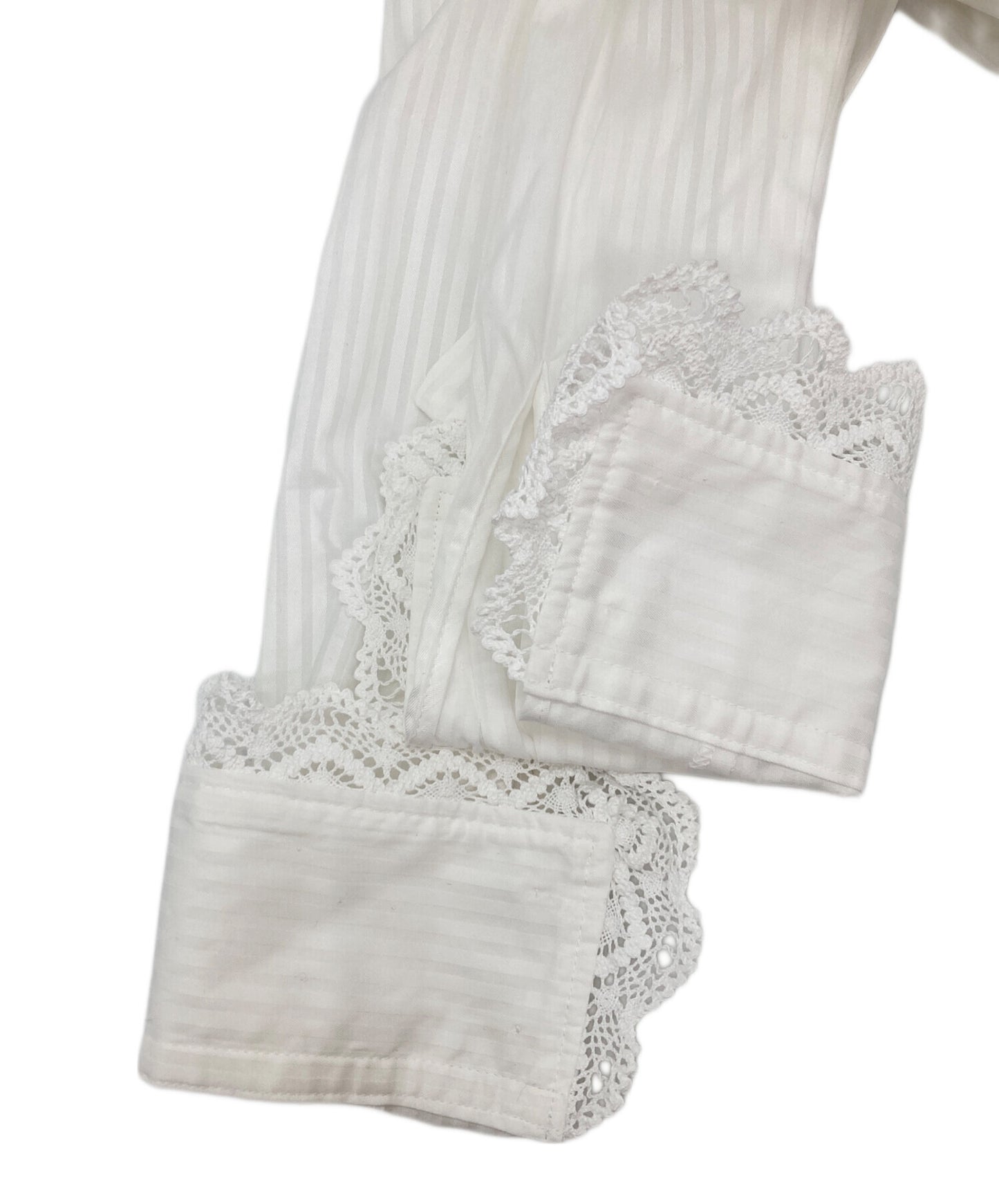 [Pre-owned] Vivienne Westwood Frilled Bow Tie Blouse Long Sleeve Shirt Long Sleeve Blouse Long Sleeve Shirt Blouse 16-11-832001-00