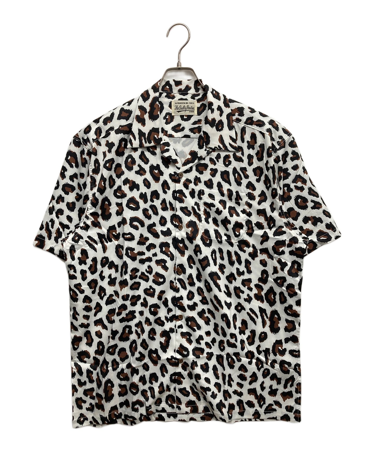 [Pre-owned] WACKO MARIA Leopard Hawaiian SHIRT S/S Shirt Short Sleeve Shirt Shirt Short Sleeve Patterned Shirt