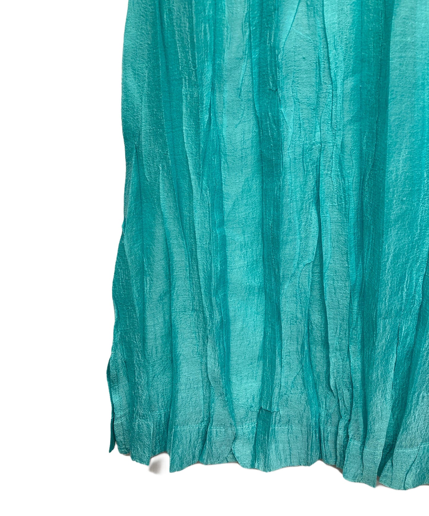 [Pre-owned] PLEATS PLEASE Sheer Pleated Blouse Long Sleeve Blouse Long Sleeve Blouse PP51FO222