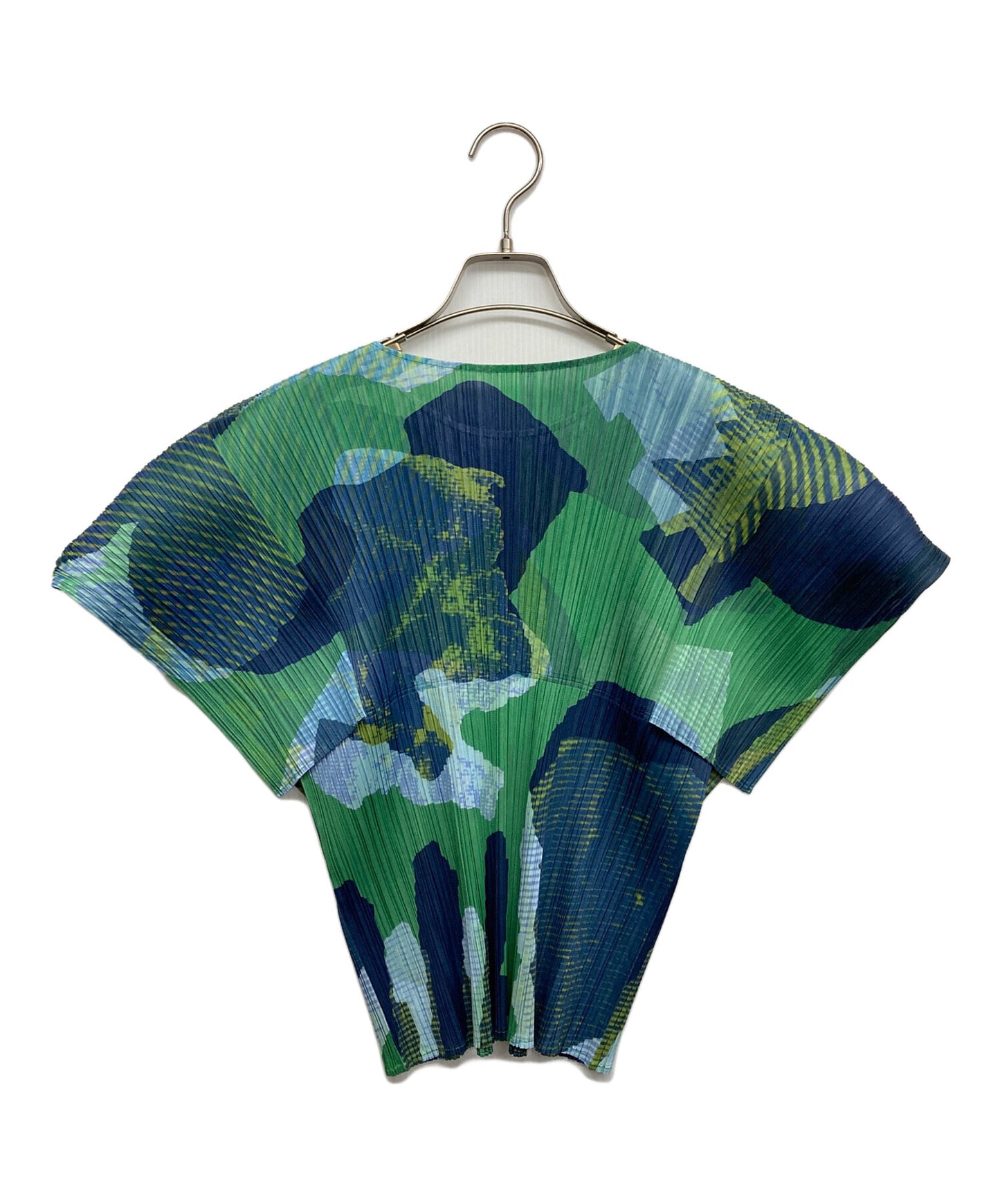 [Pre-owned] PLEATS PLEASE METEORITE Short-sleeved cut and sewn Short-sleeved cut and sewn PP43JK682