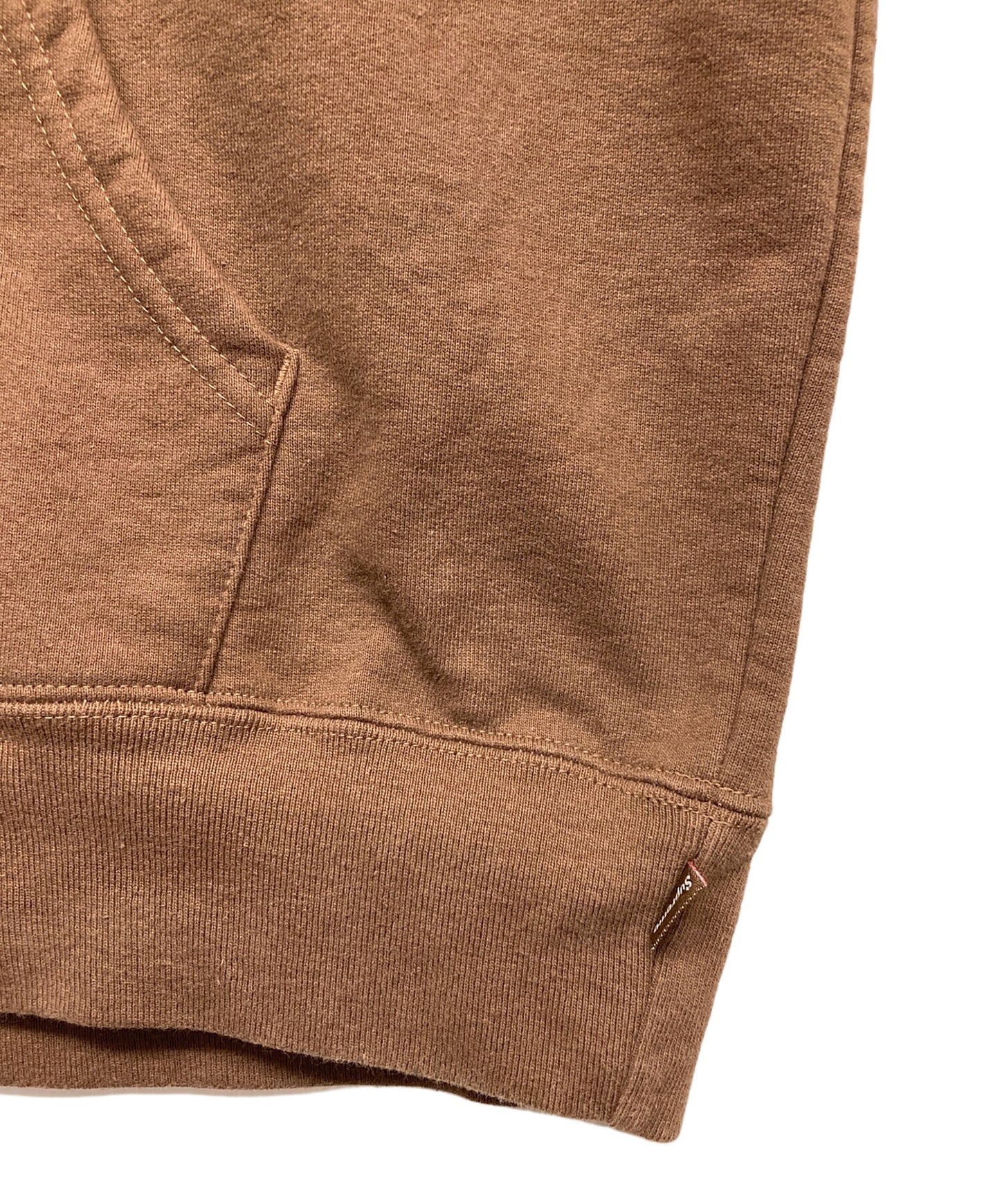 [Pre-owned] SUPREME S Logo Hooded Sweatshirt Parka