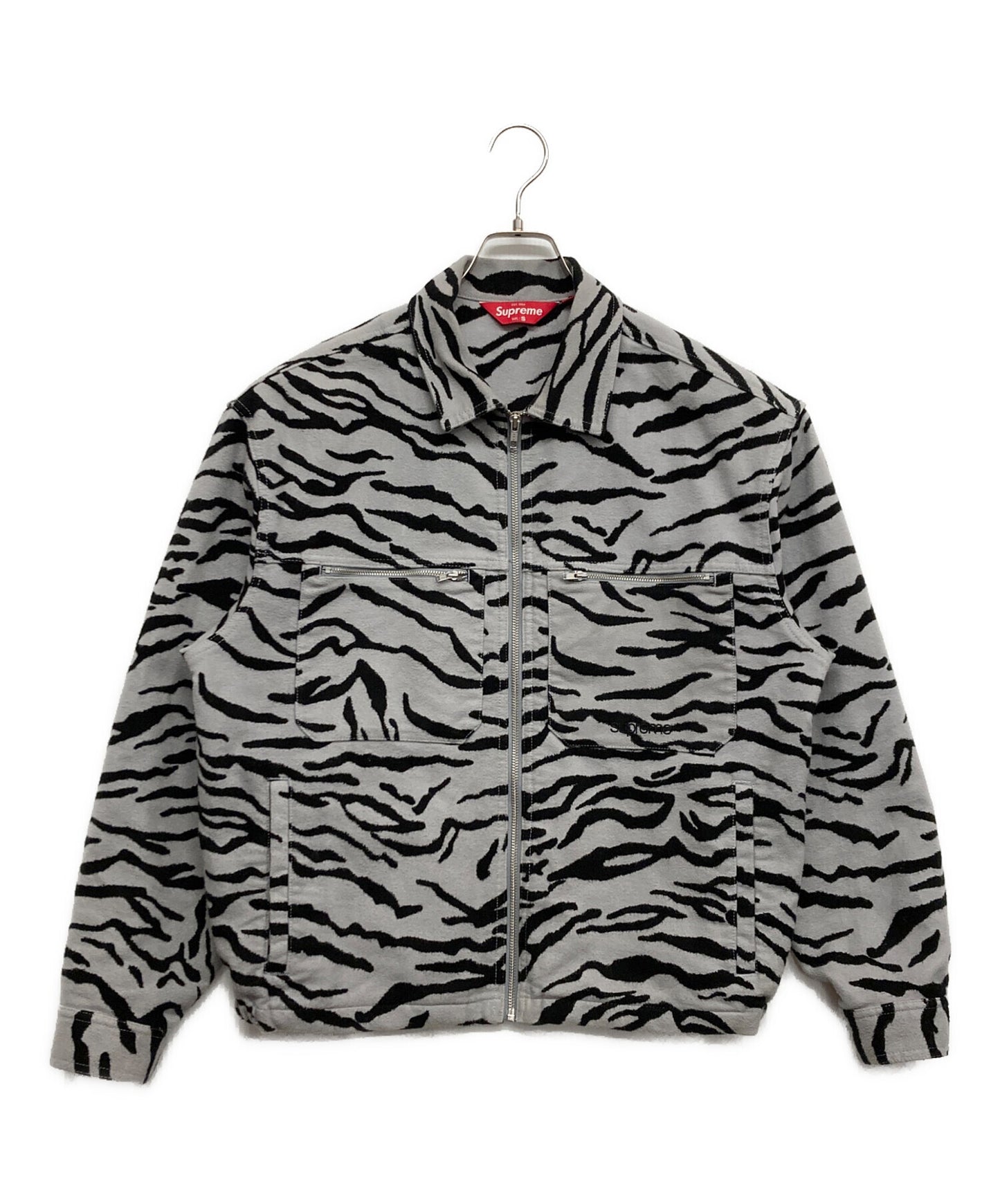 [Pre-owned] SUPREME Moleskin Work Jacket Zebra Jacket