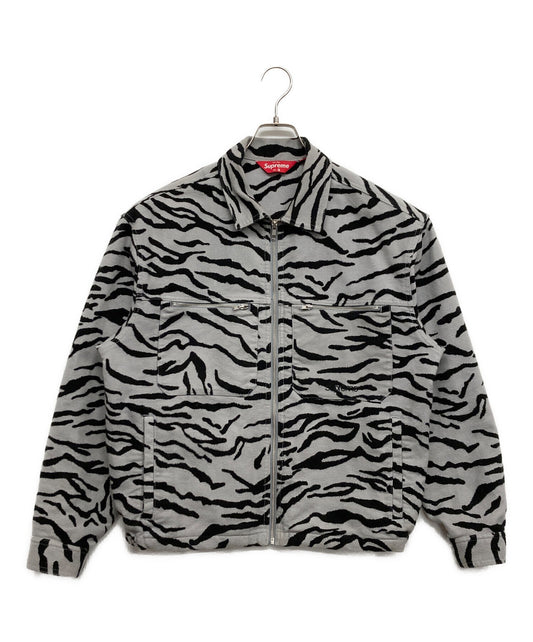 [Pre-owned] SUPREME Moleskin Work Jacket Zebra Jacket