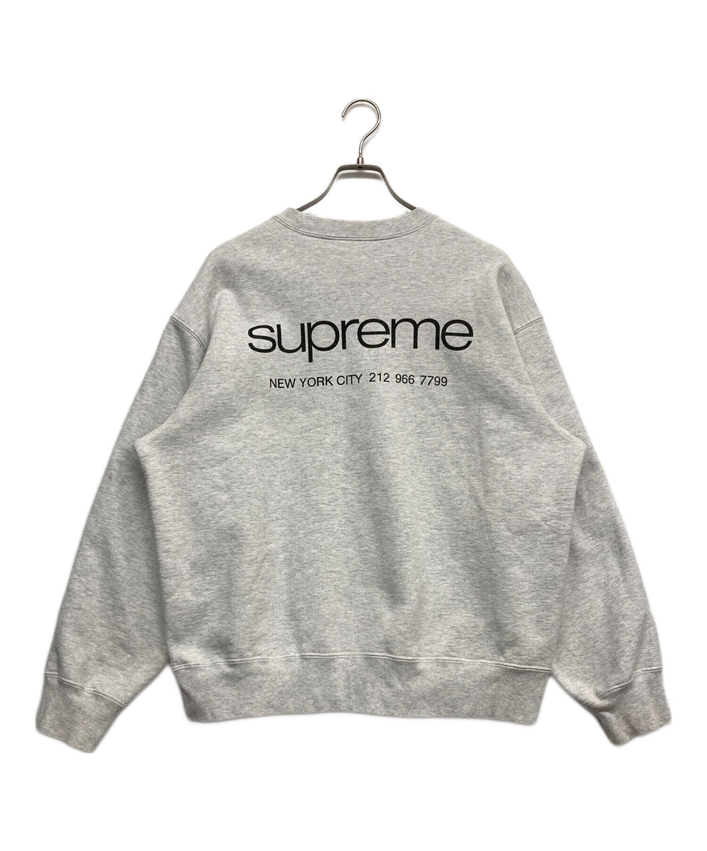 [Pre-owned] SUPREME NYC Crewneck Sweatshirt Pullover