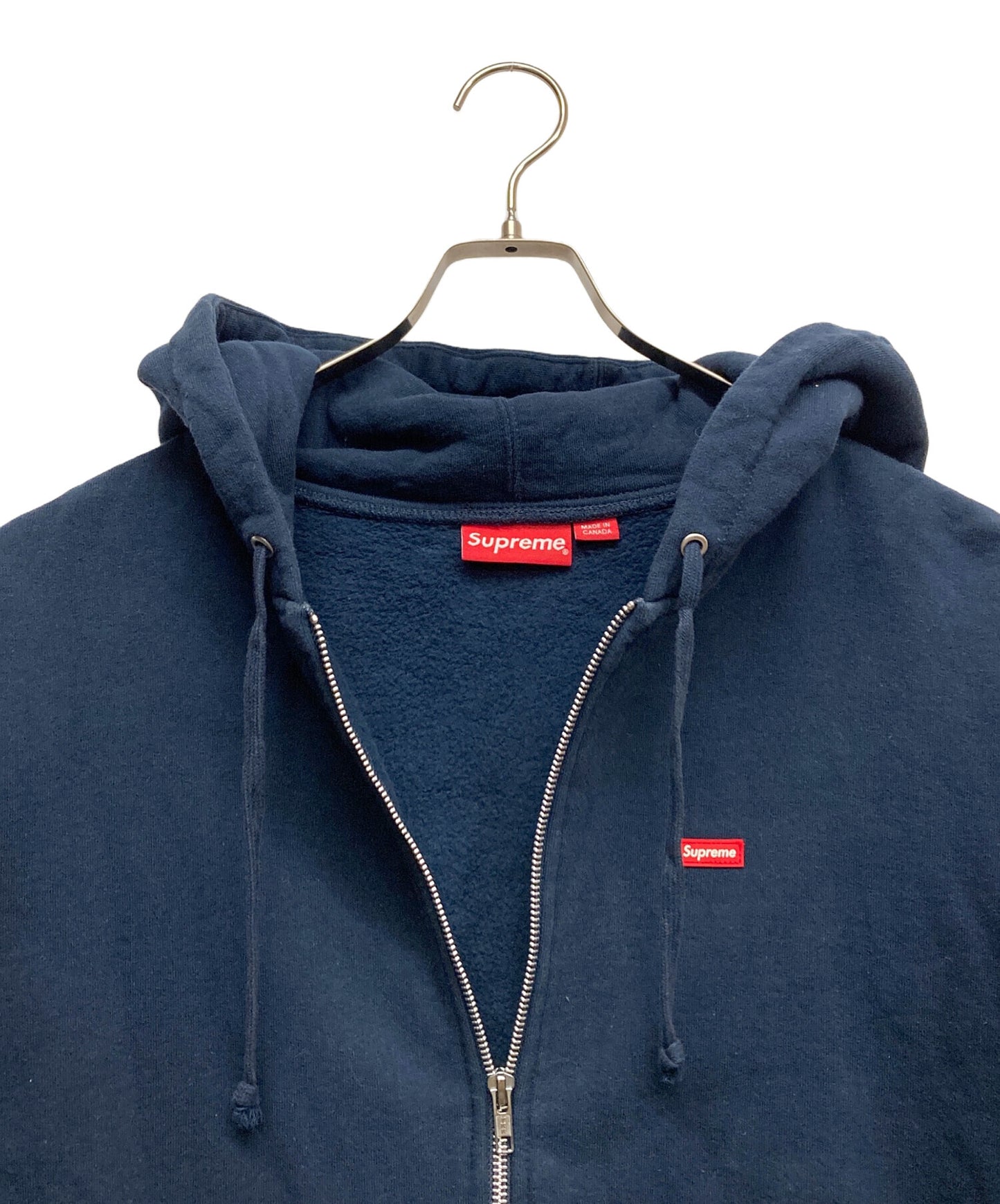 [Pre-owned] SUPREME SMALL BOX ZIP-UP HOODED SWEATSHIRT Hoodie