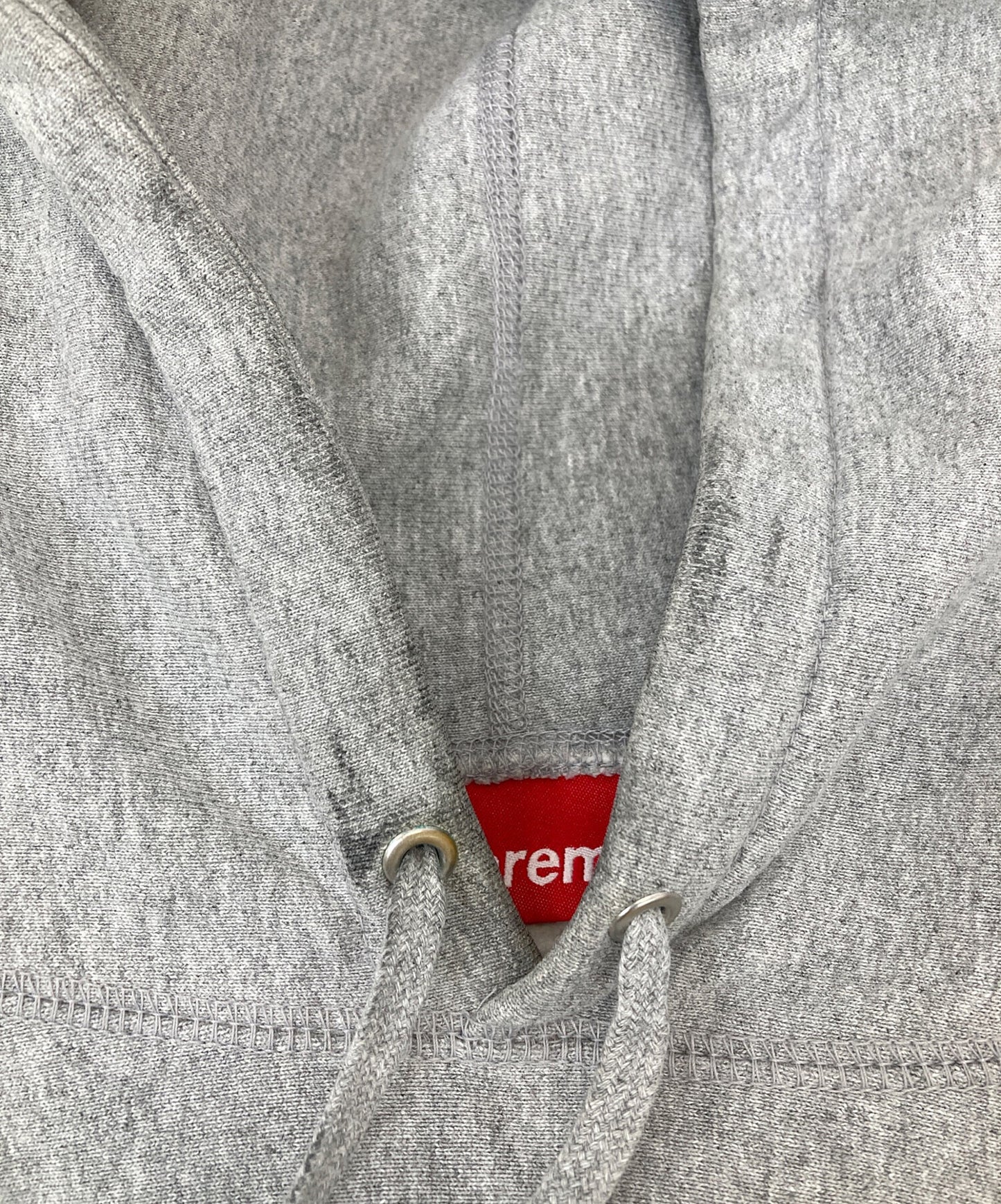 [Pre-owned] SUPREME S Logo Hooded Sweatshirt