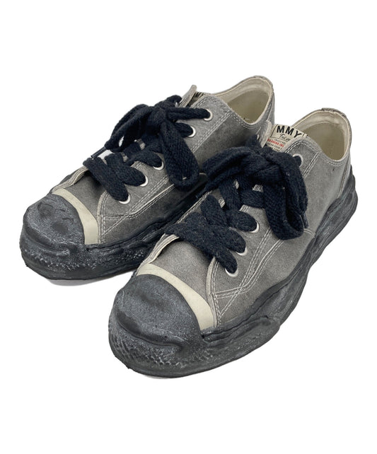 [Pre-owned] Maison MIHARA YASUHIRO HANK OG Sole Silicon Coating Canvas Low-top Sneaker HANK OG Sole Silicon Coating Canvas Low-top Sneaker Sneakers Shoes A12FW726