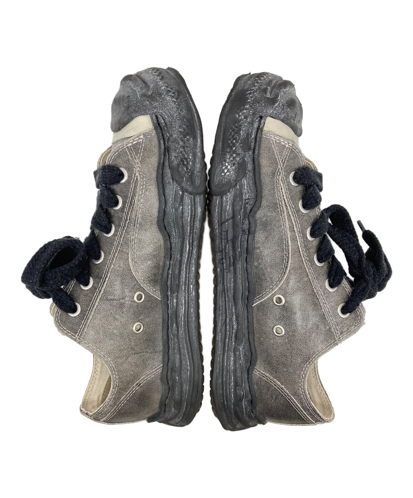 [Pre-owned] Maison MIHARA YASUHIRO HANK OG Sole Silicon Coating Canvas Low-top Sneaker HANK OG Sole Silicon Coating Canvas Low-top Sneaker Sneakers Shoes A12FW726