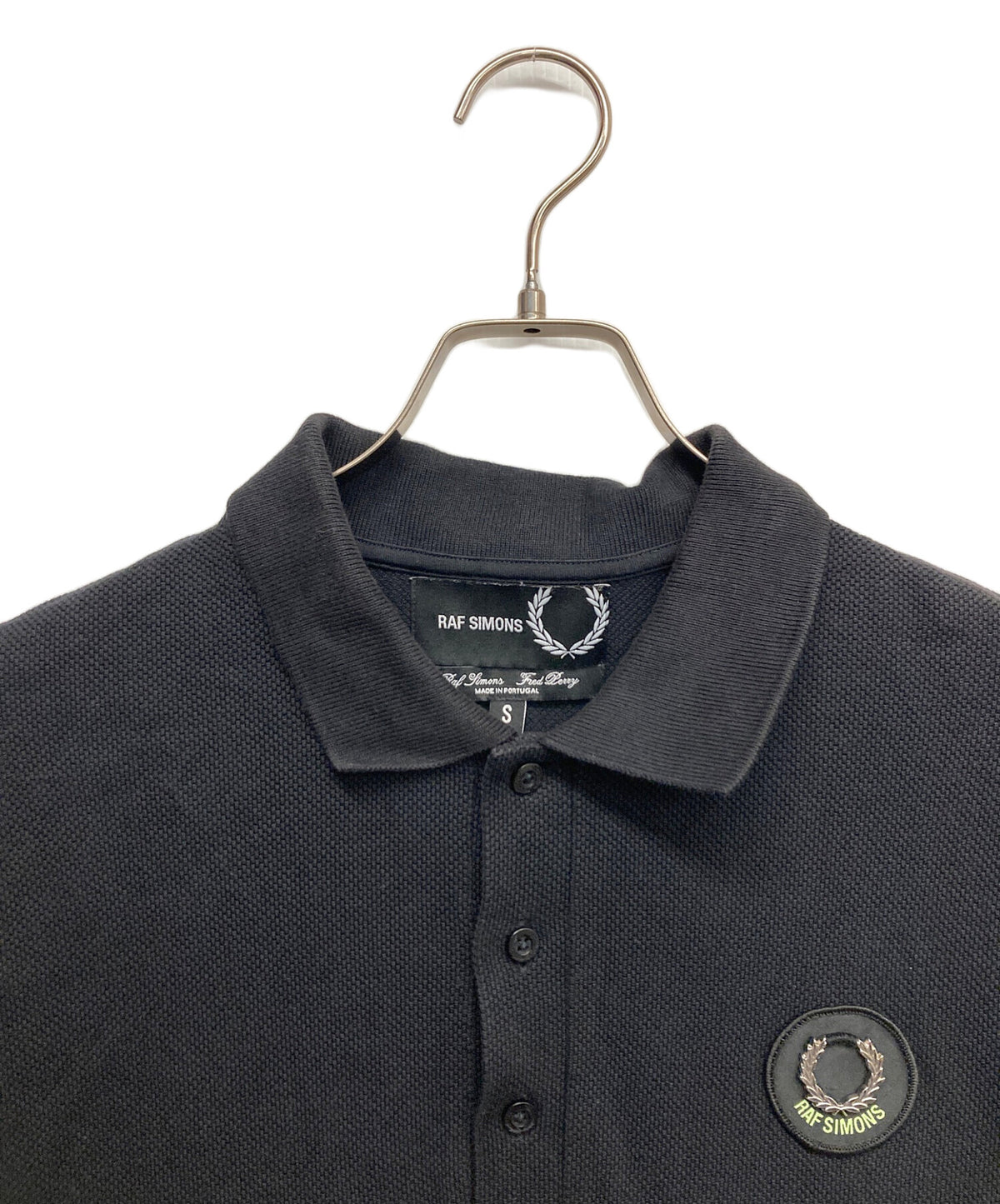 [Pre-owned] RAF SIMONS Laurel Logo Polo Shirt Polo Shirt SM/3102/102/02095/398