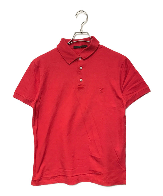 [Pre-owned] LOUIS VUITTON Monogram embroidered polo shirt / dress / pullover / short sleeve shirt / half button RM142Q H1JR32JEA