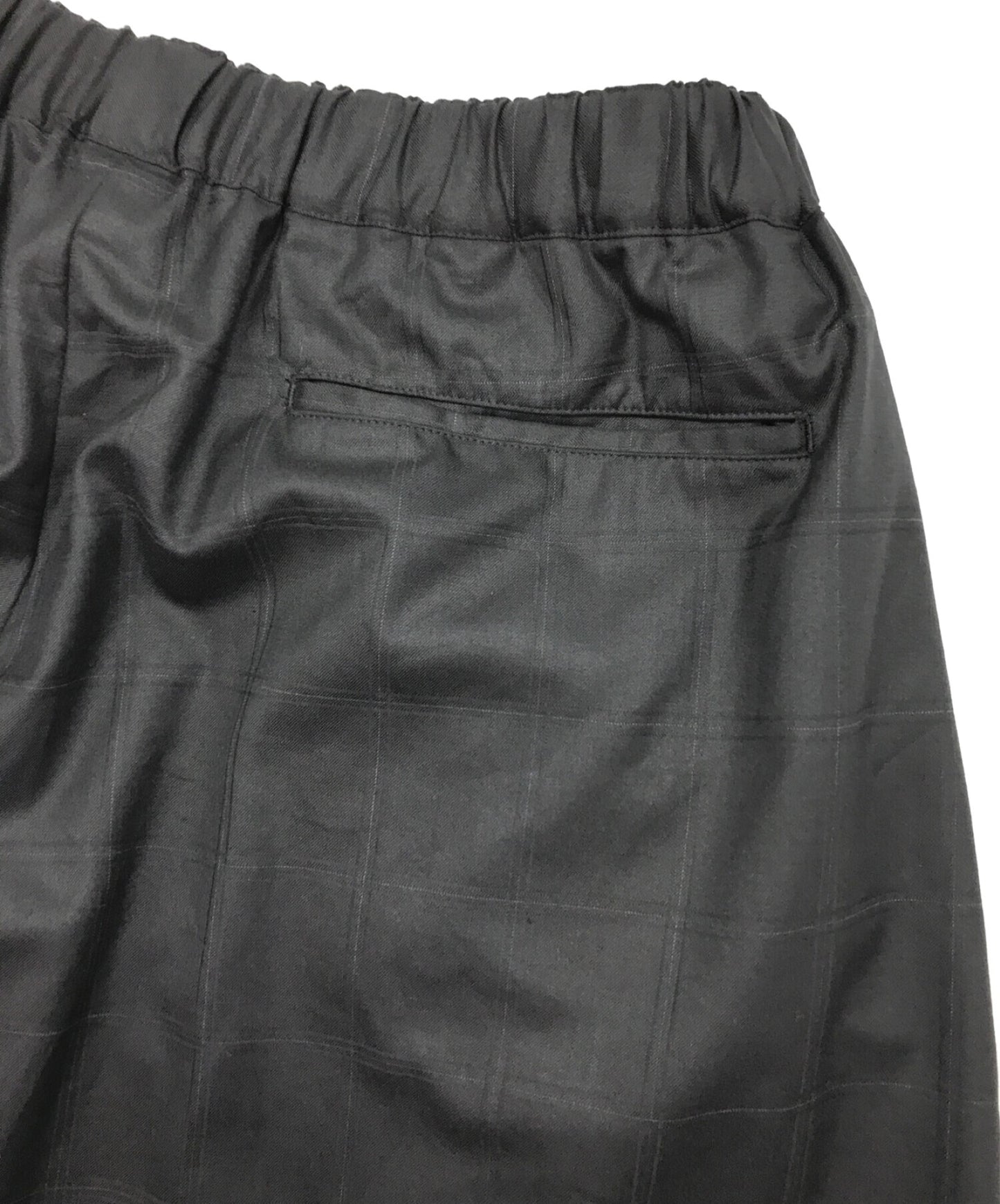 [Pre-owned] BLACK COMME des GARCONS AD2021 Balloon wide pants / easy / classic / masterpiece / check 1H-P005