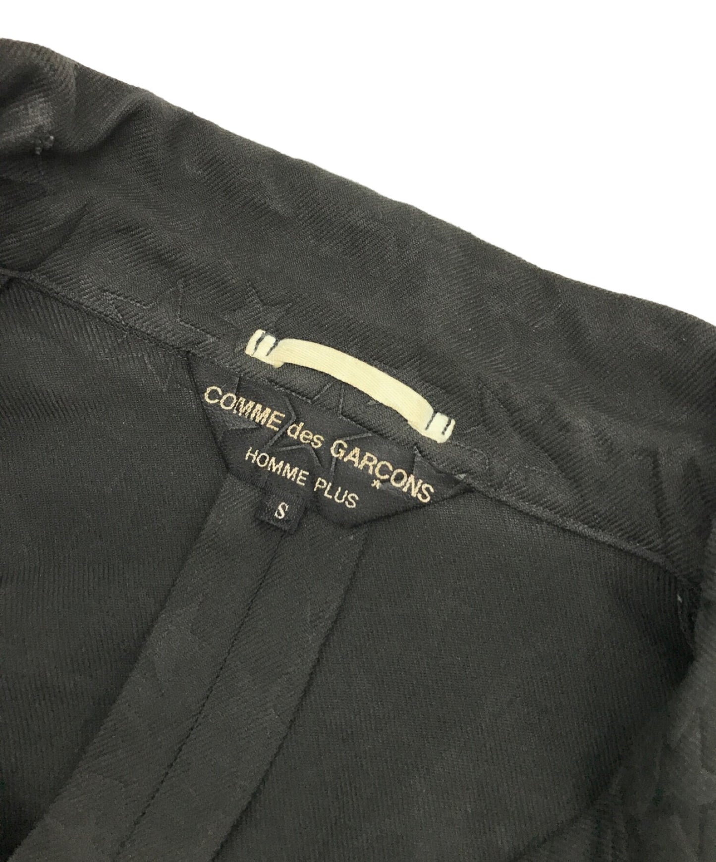 [Pre-owned] COMME des GARCONS HOMME PLUS AD2002 Star-finished tailored jacket, stand collar, mode PI-J100