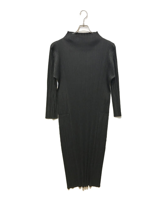 [Pre-owned] PLEATS PLEASE Pleated Long Dress PP03-JH207