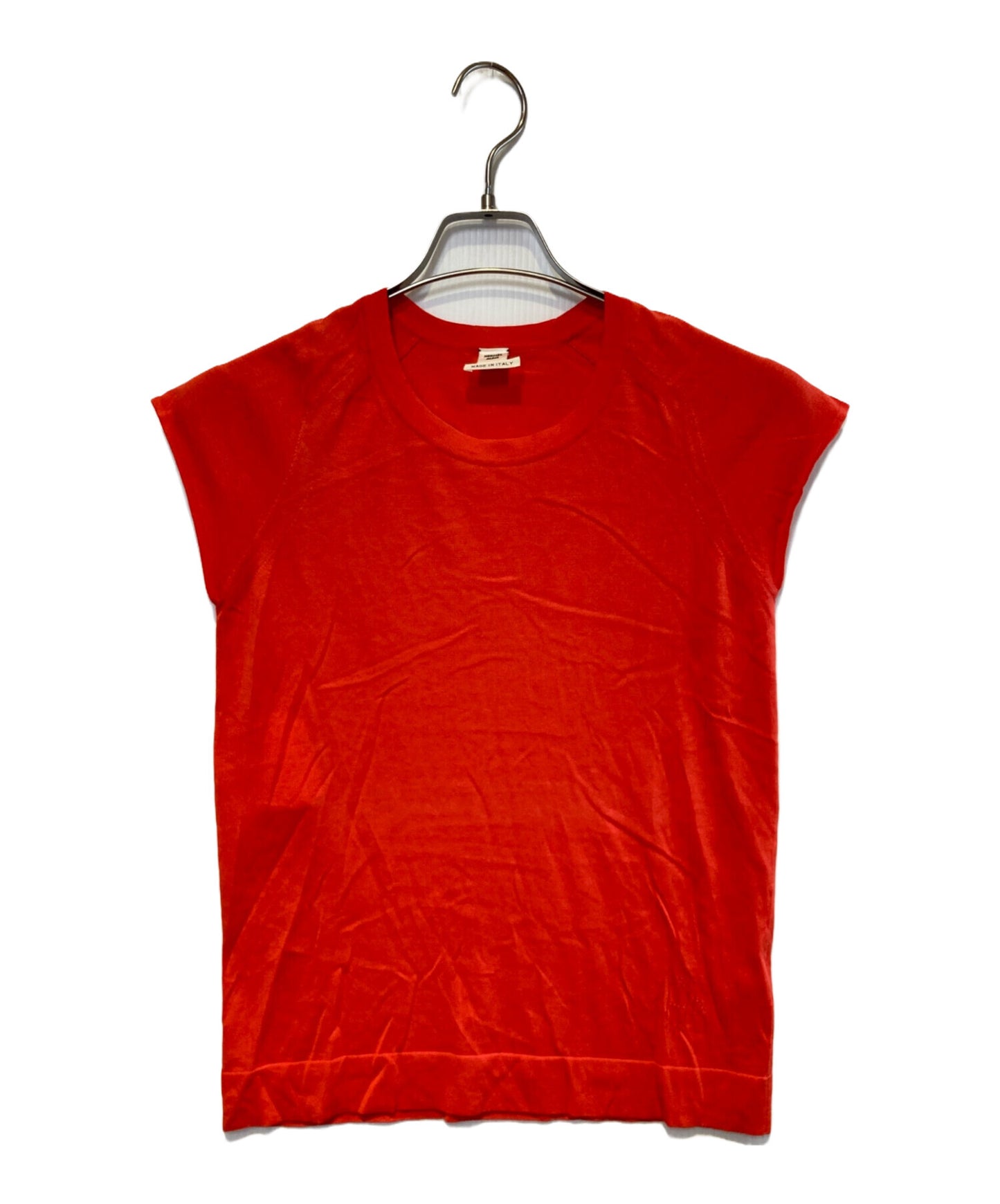 [Pre-owned] HERMES Cap Sleeve Logo Knit