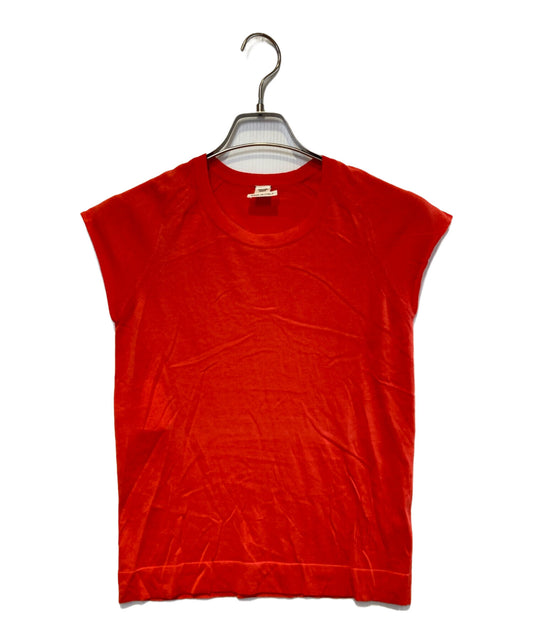 [Pre-owned] HERMES Cap Sleeve Logo Knit