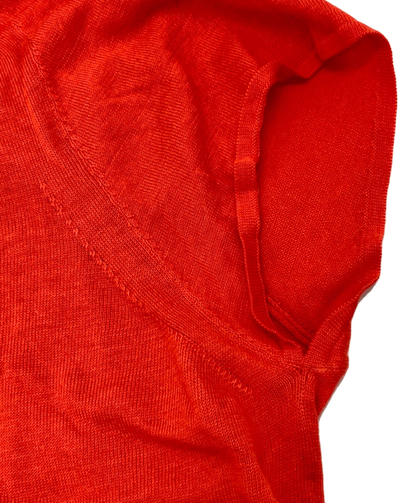 [Pre-owned] HERMES Cap Sleeve Logo Knit