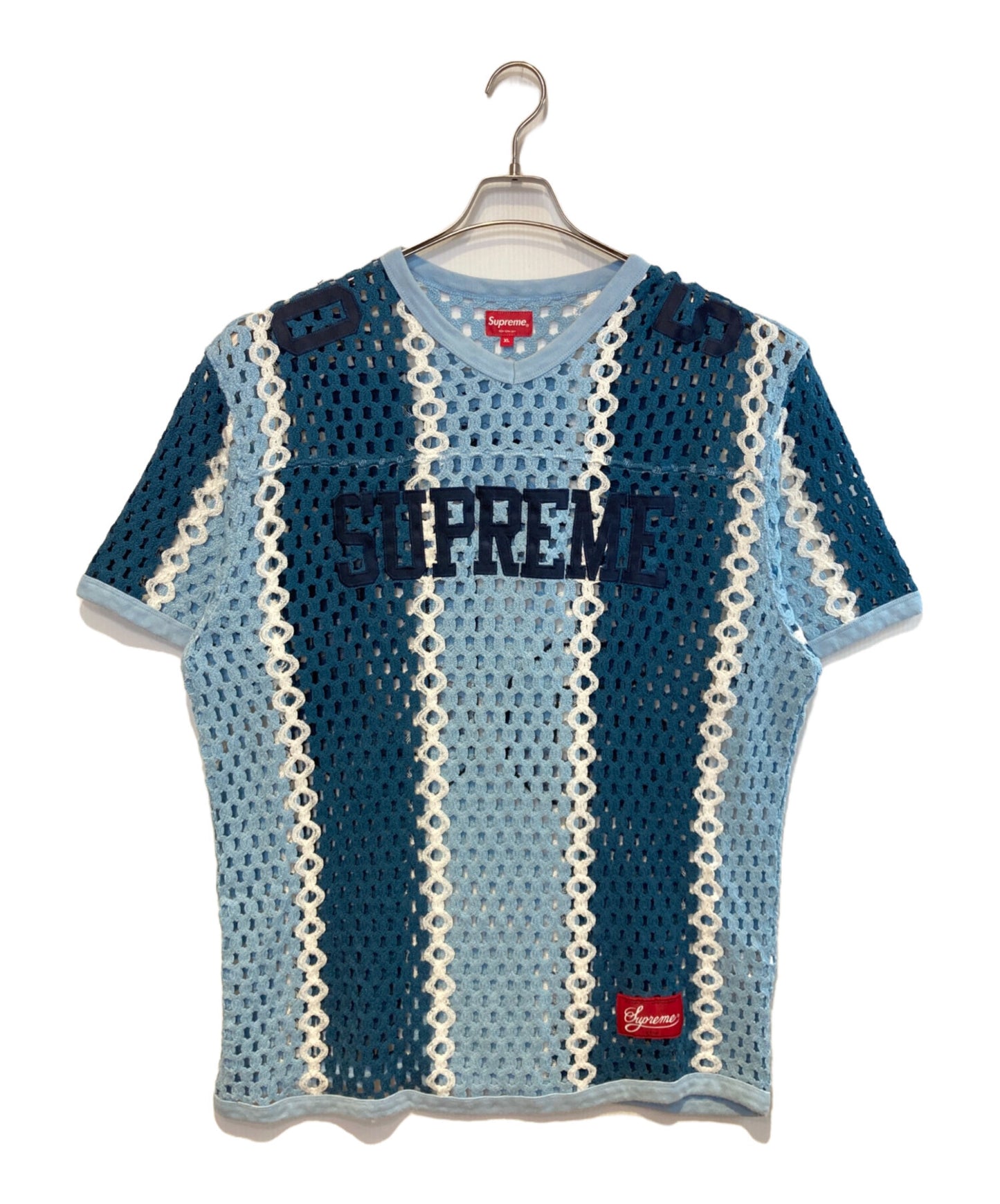 [Pre-owned] SUPREME Crochet Football Jersey