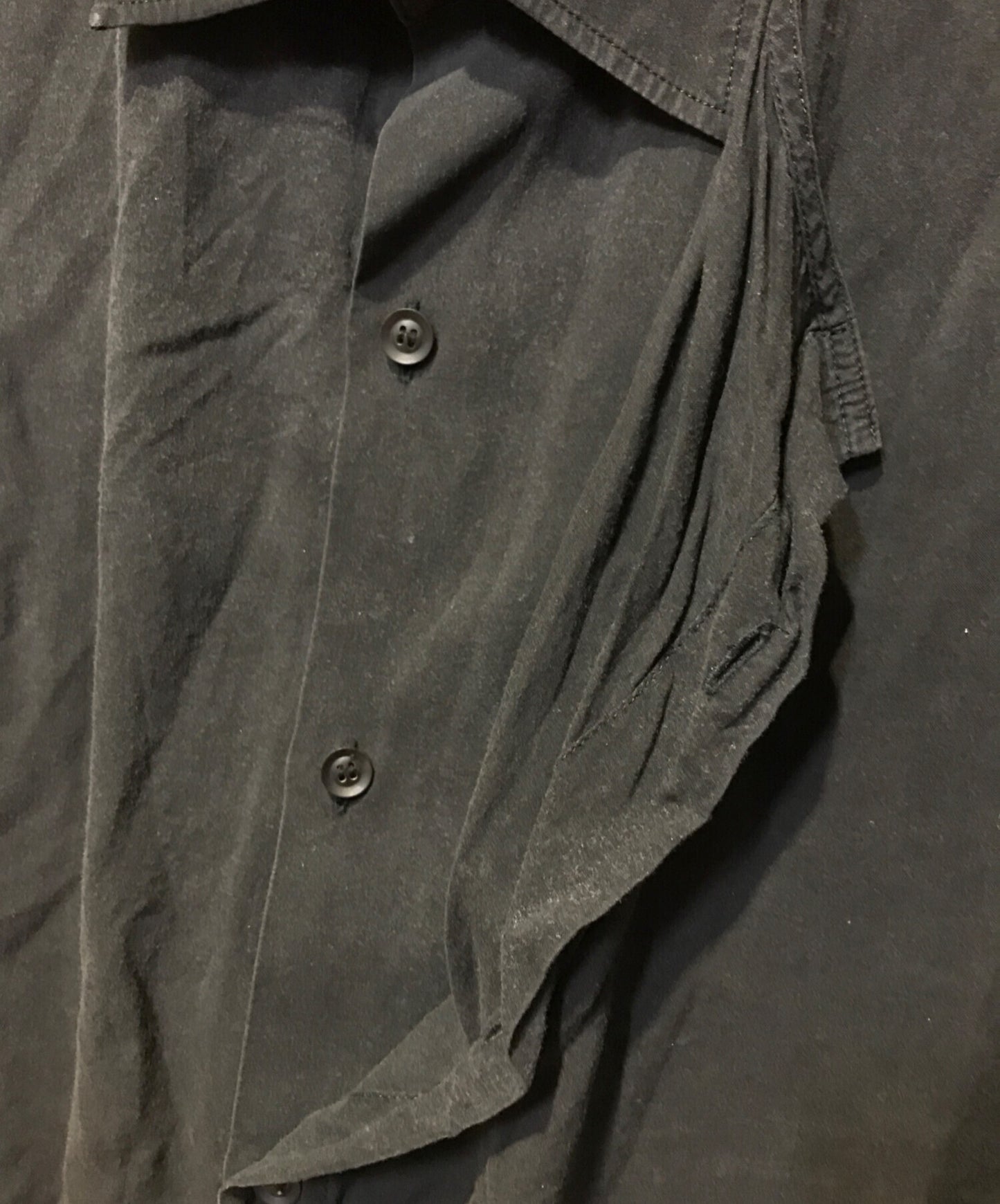 [Pre-owned] Yohji Yamamoto pour homme misshapen shirt