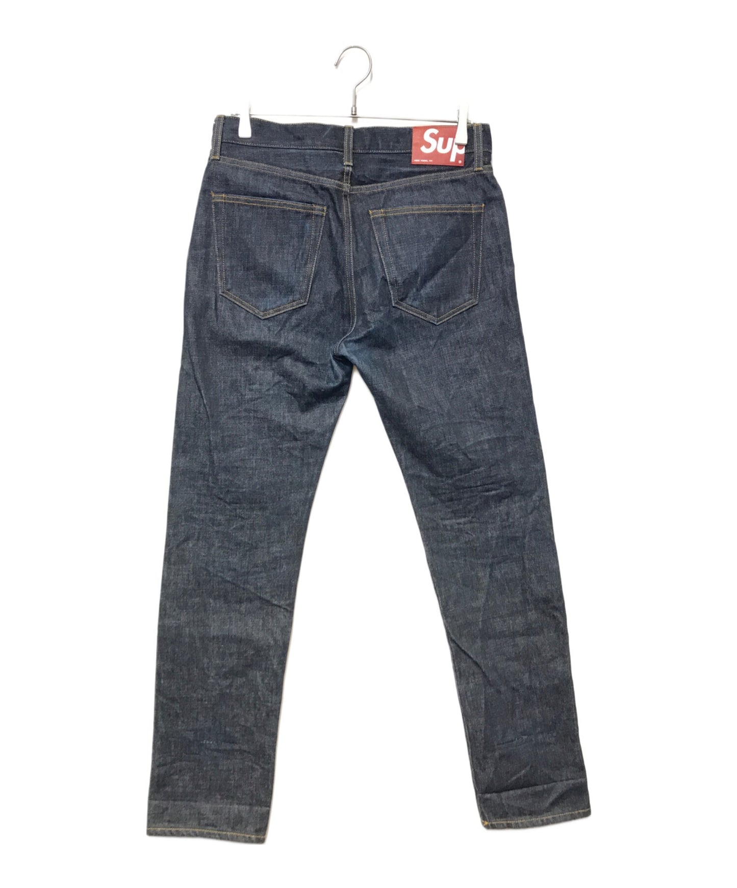 [Pre-owned] SUPREME rigid slim jeans