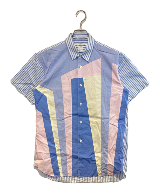[Pre-owned] COMME des GARCONS SHIRT Patchwork stripe shirt S28060
