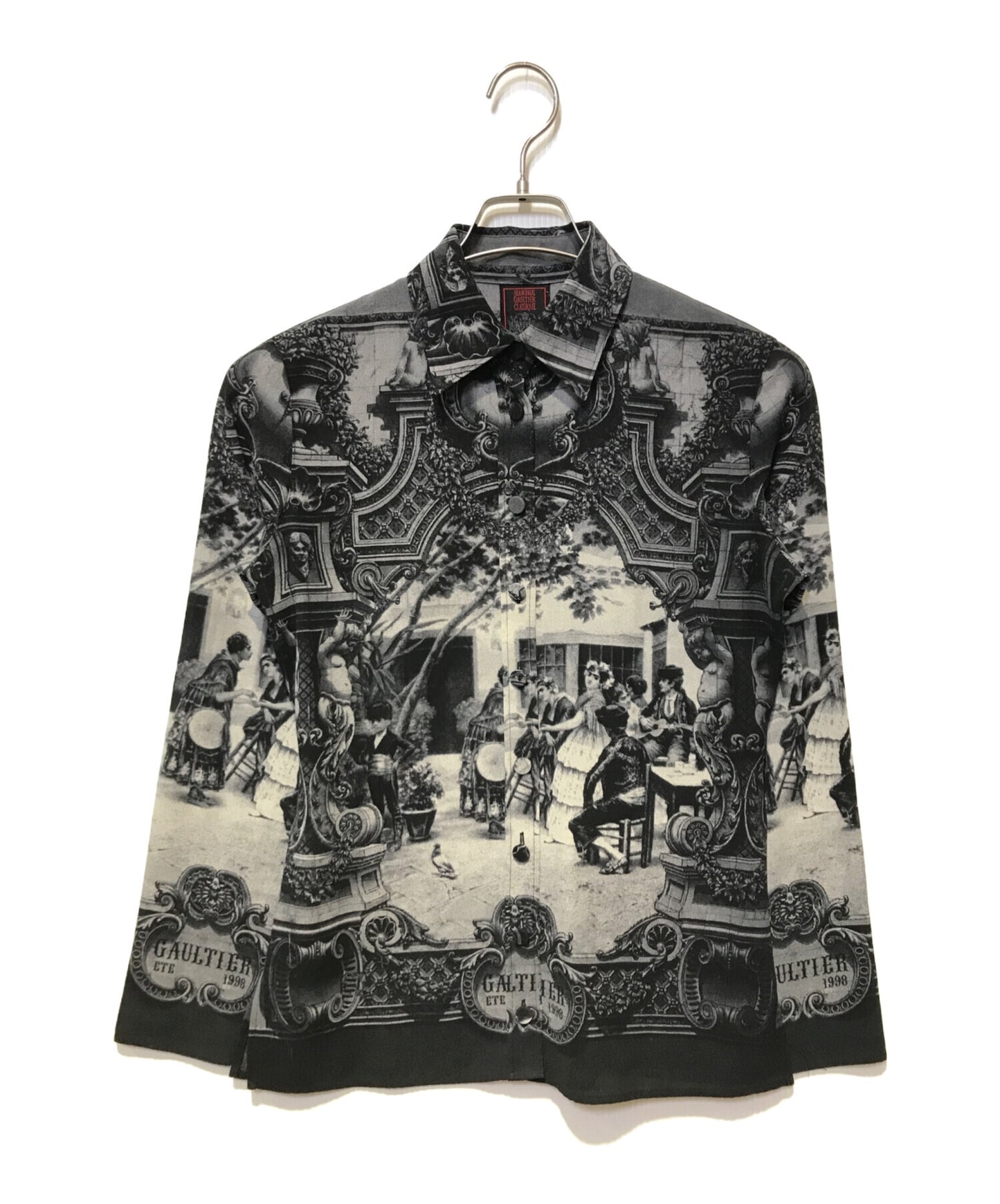 [Pre-owned] Jean Paul GAULTIER CLASSIQUE Sheer all-over pattern shirt