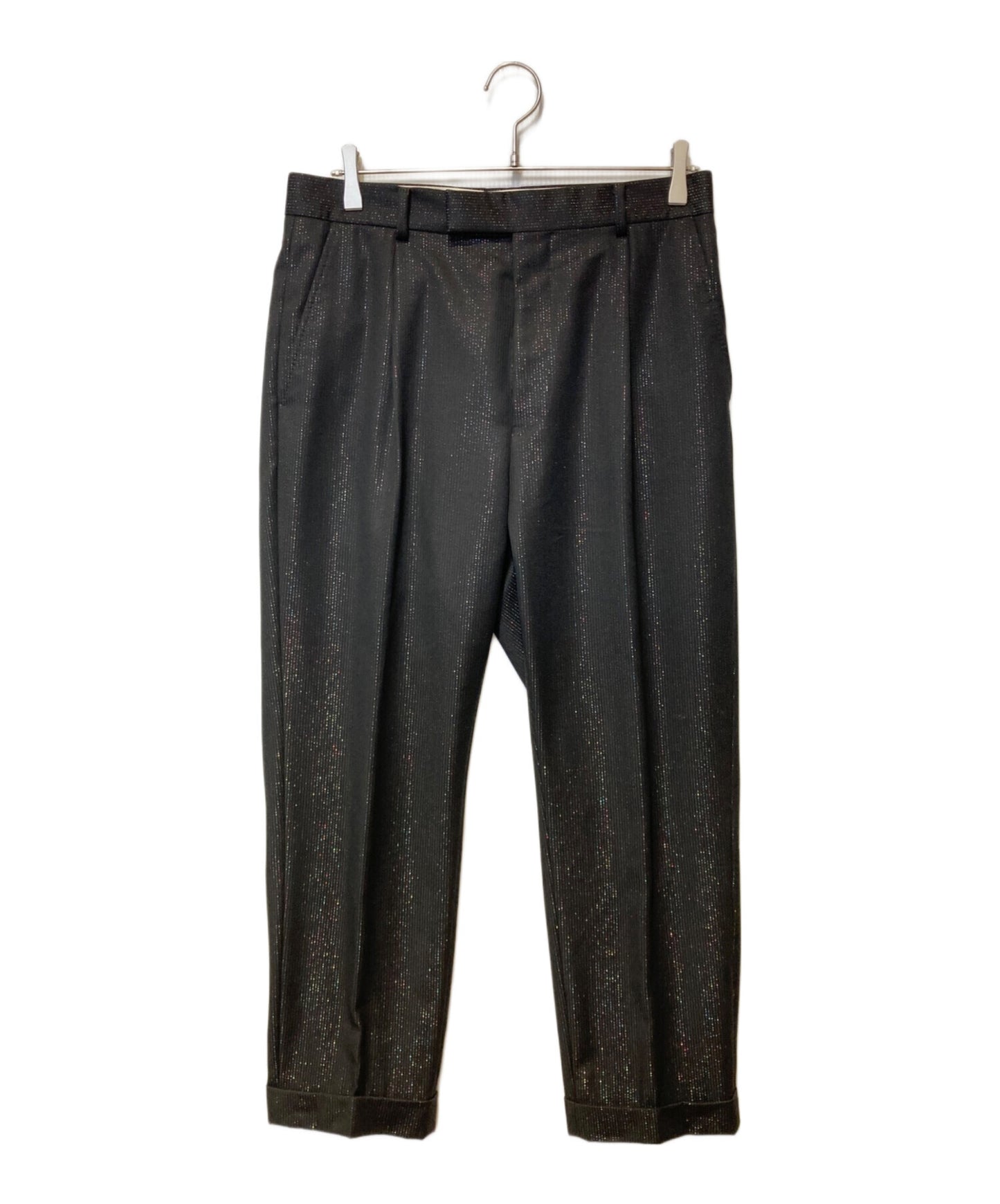 [Pre-owned] WACKO MARIA Glitter Pleated Trouser Pants