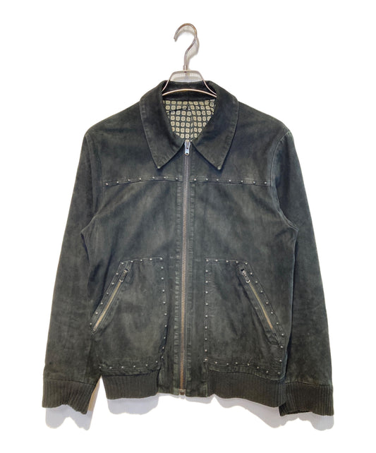 [Pre-owned] NUMBER (N)INE Studded Suede Jacket