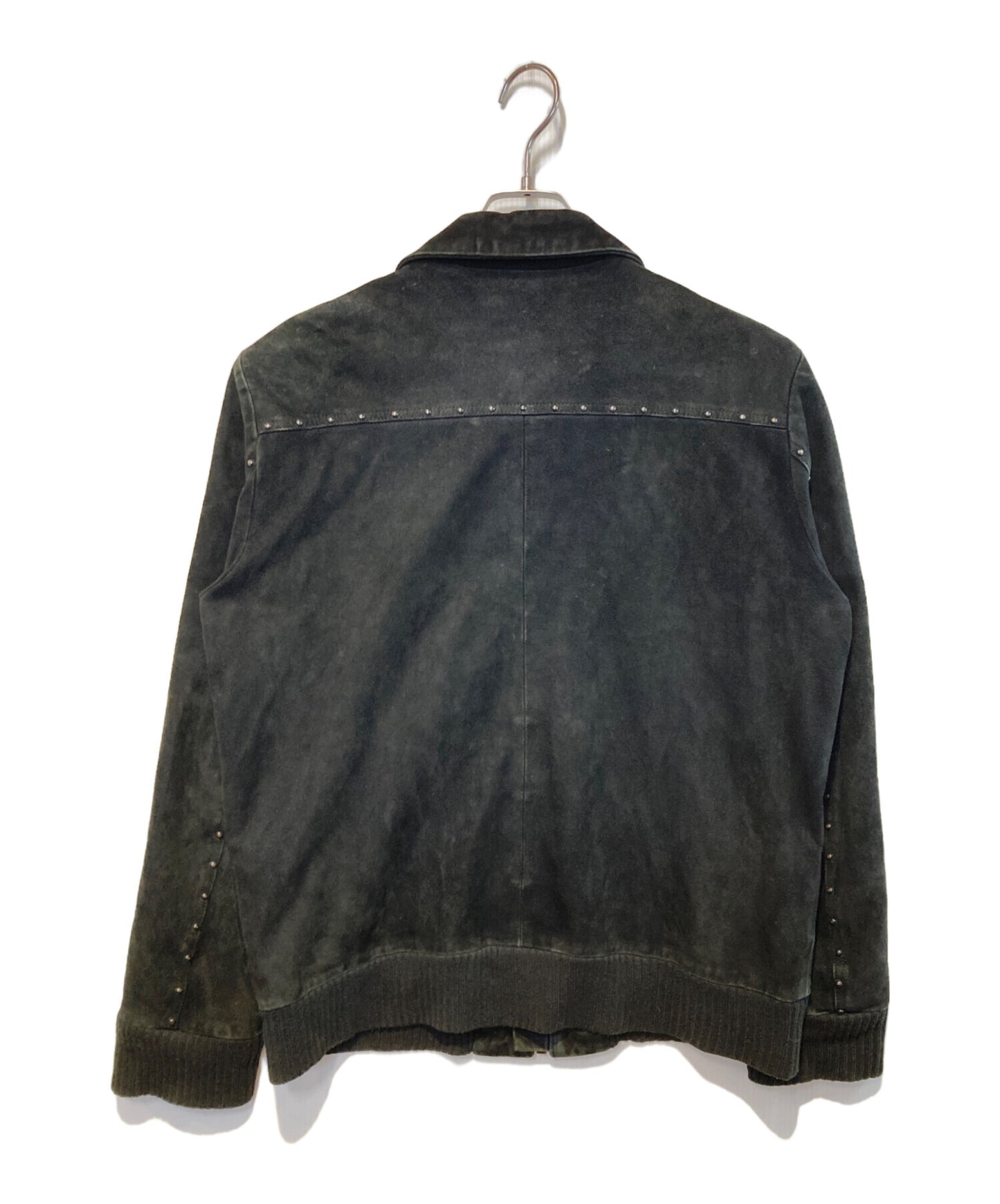 [Pre-owned] NUMBER (N)INE Studded Suede Jacket