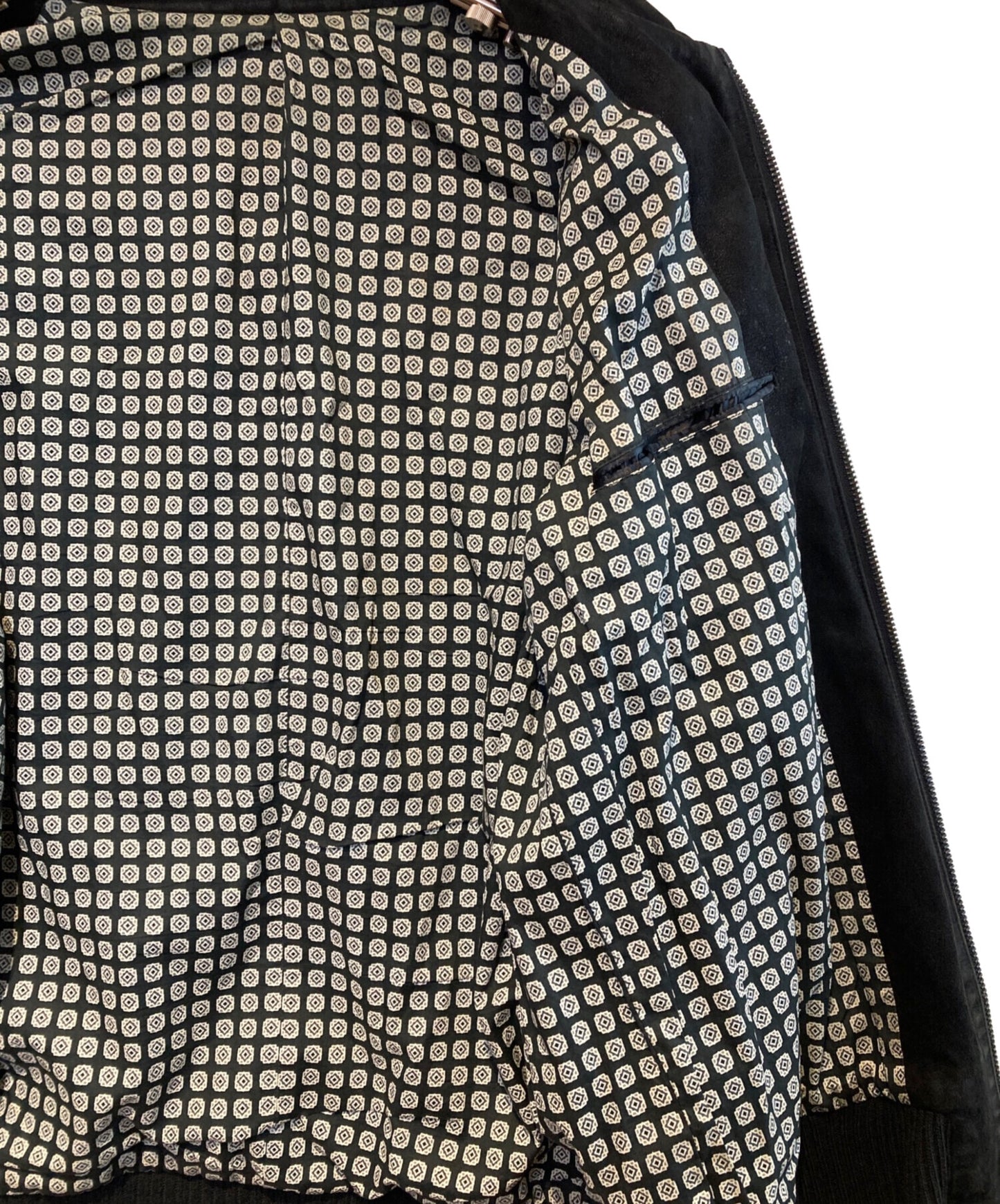 [Pre-owned] NUMBER (N)INE Studded Suede Jacket