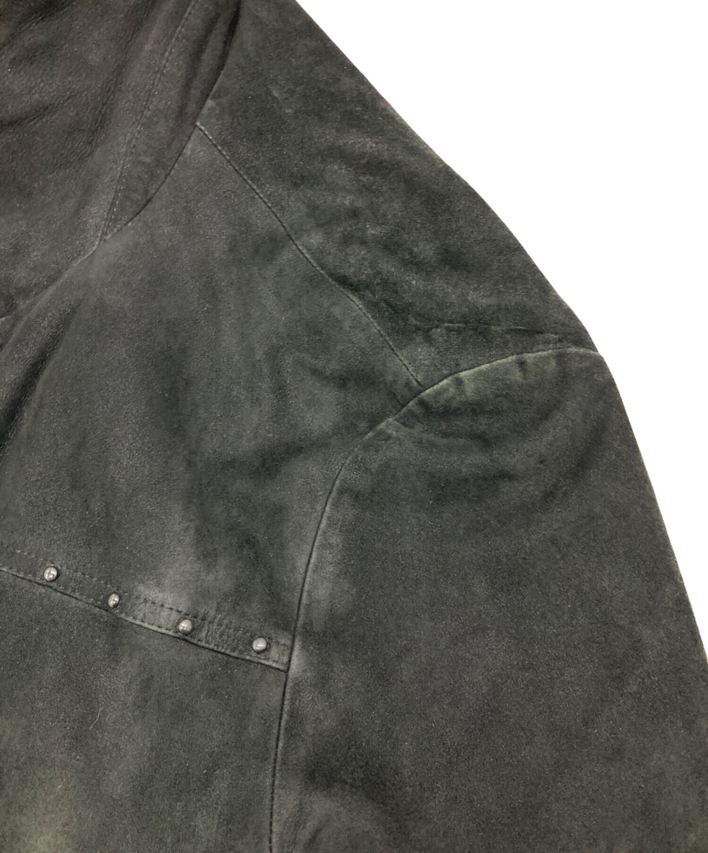 [Pre-owned] NUMBER (N)INE Studded Suede Jacket