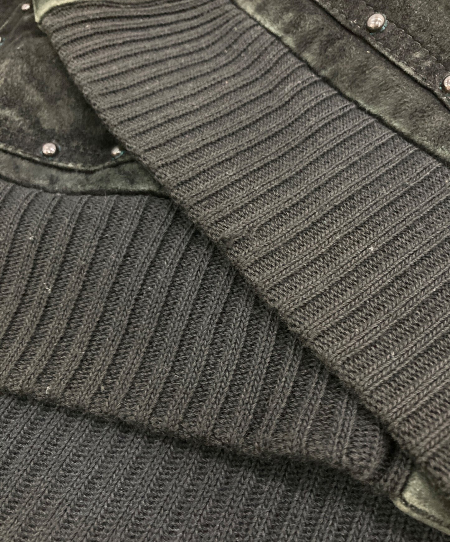 [Pre-owned] NUMBER (N)INE Studded Suede Jacket