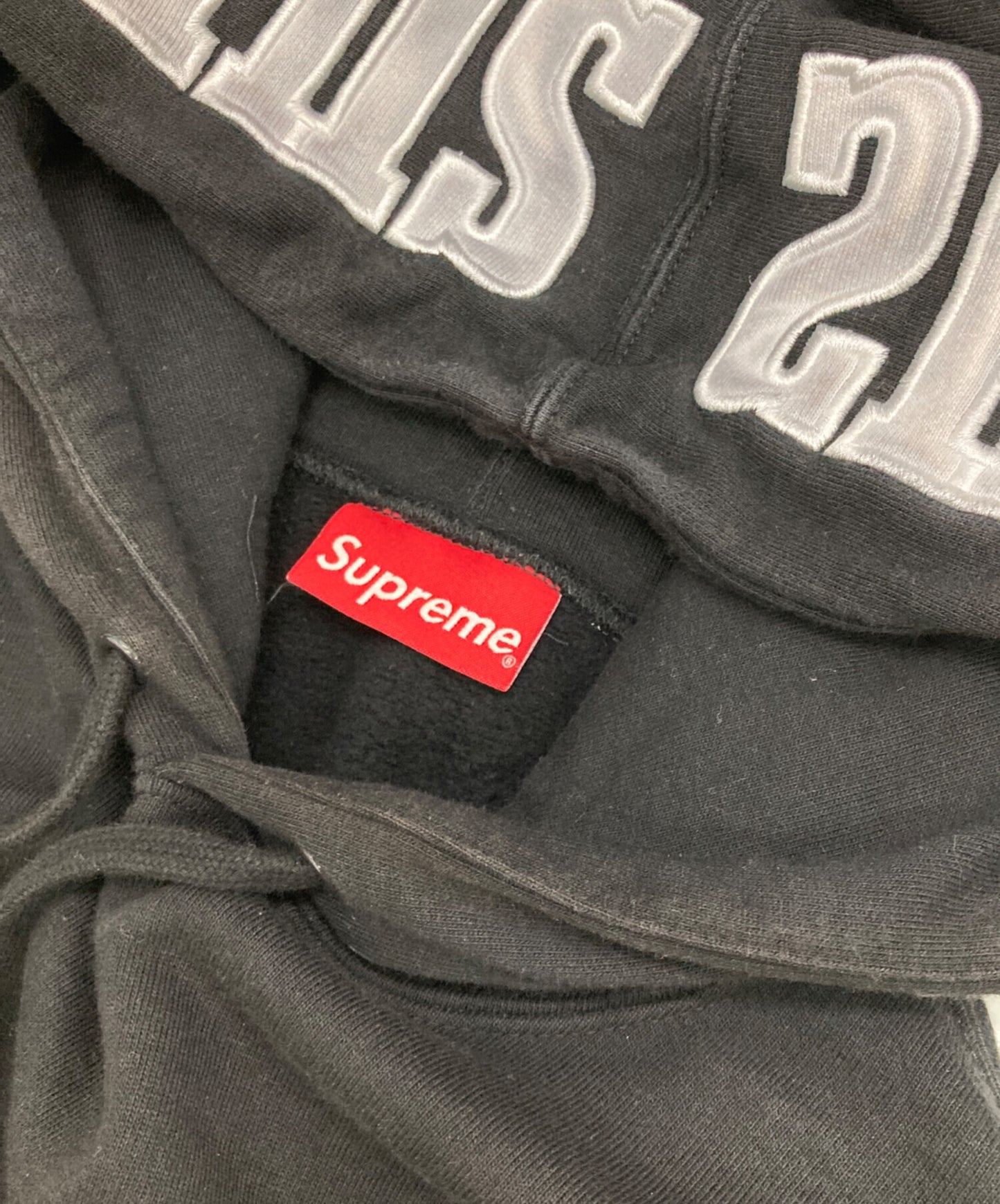[Pre-owned] SUPREME Mirror Logo Hooded Sweatshirt
