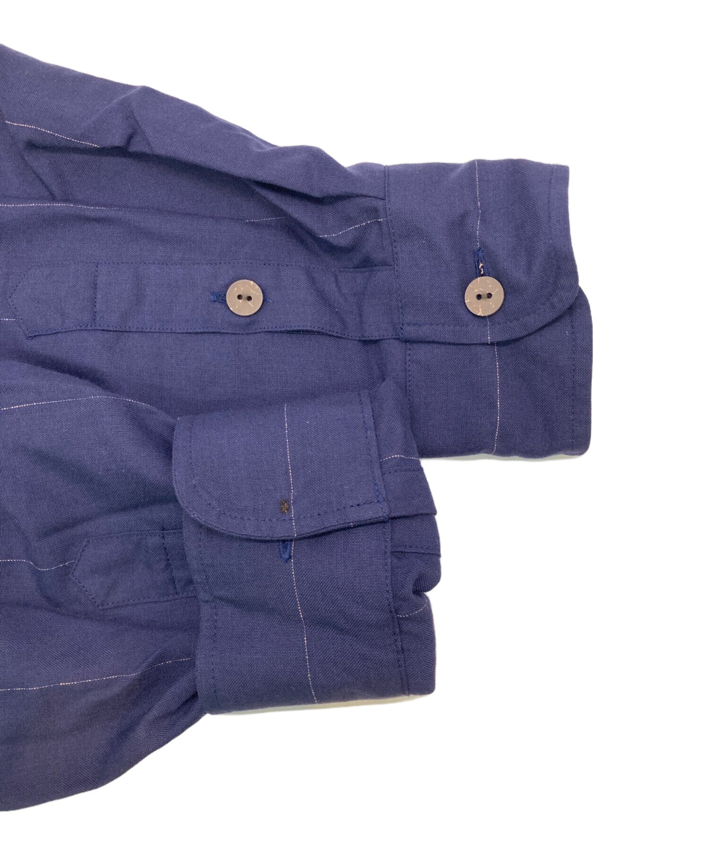 [Pre-owned] WACKO MARIA casual striped open collar shirt