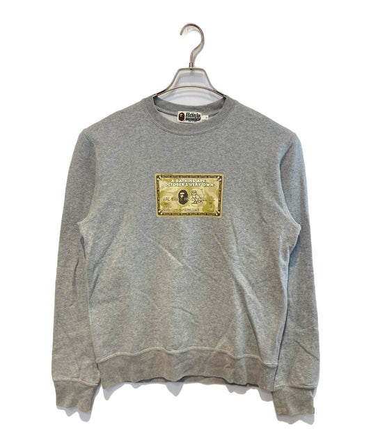 [Pre-owned] A BATHING APE OVO CARD CREWNECK (crew neck sweatshirt) 001SWH731902C