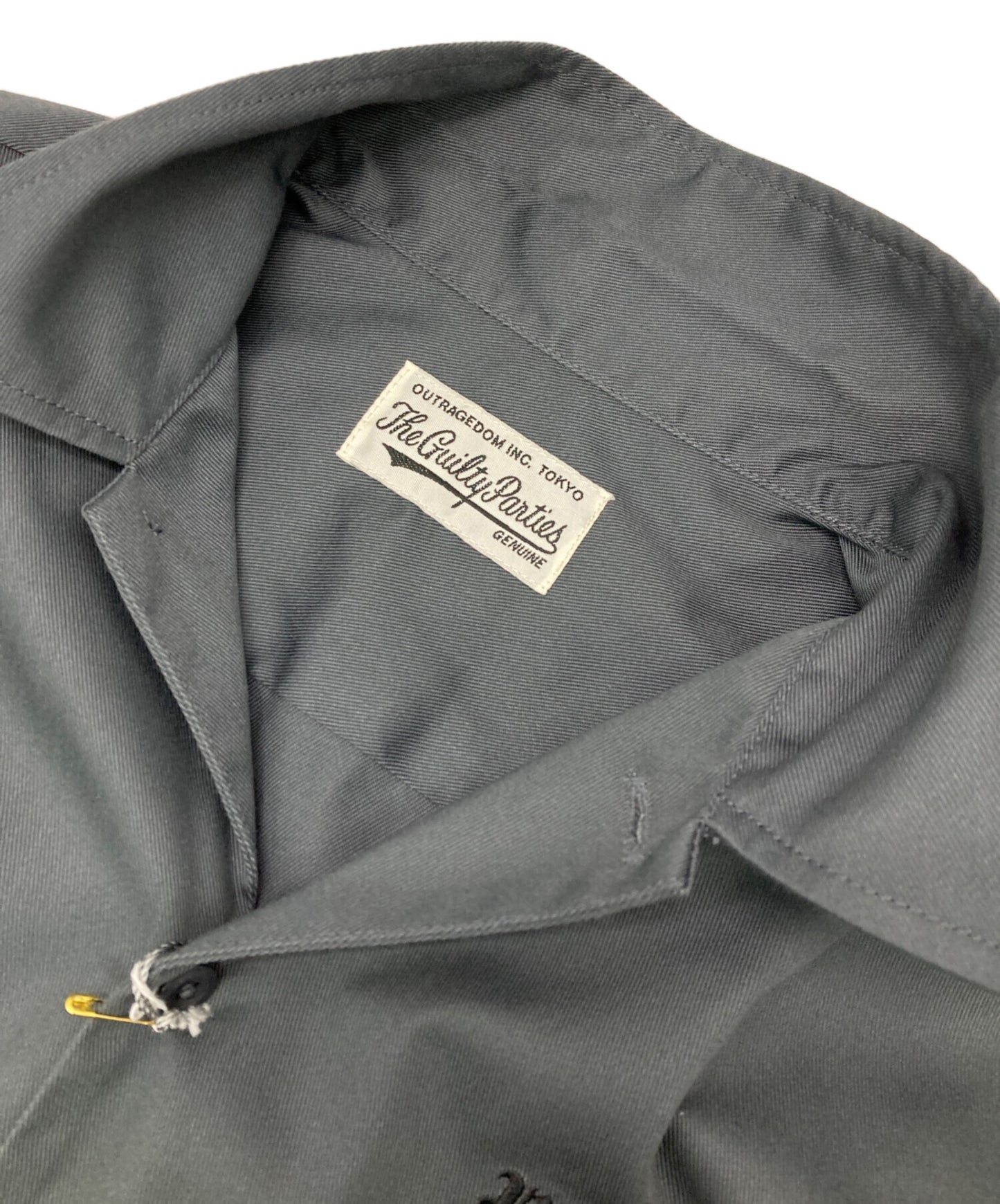 [Pre-owned] WACKO MARIA work shirt 24ss-wms-dc01