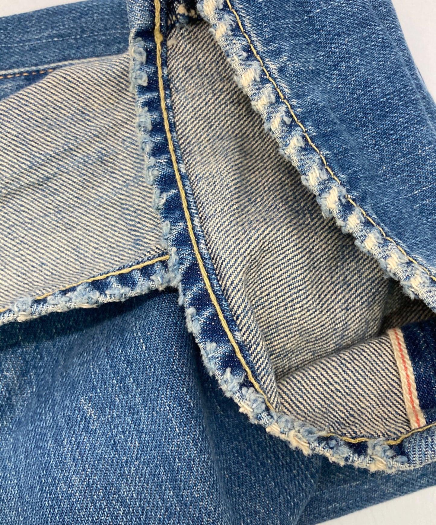 [Pre-owned] Hysteric Glamour Square Window Studded Denim Pants 02213AP14