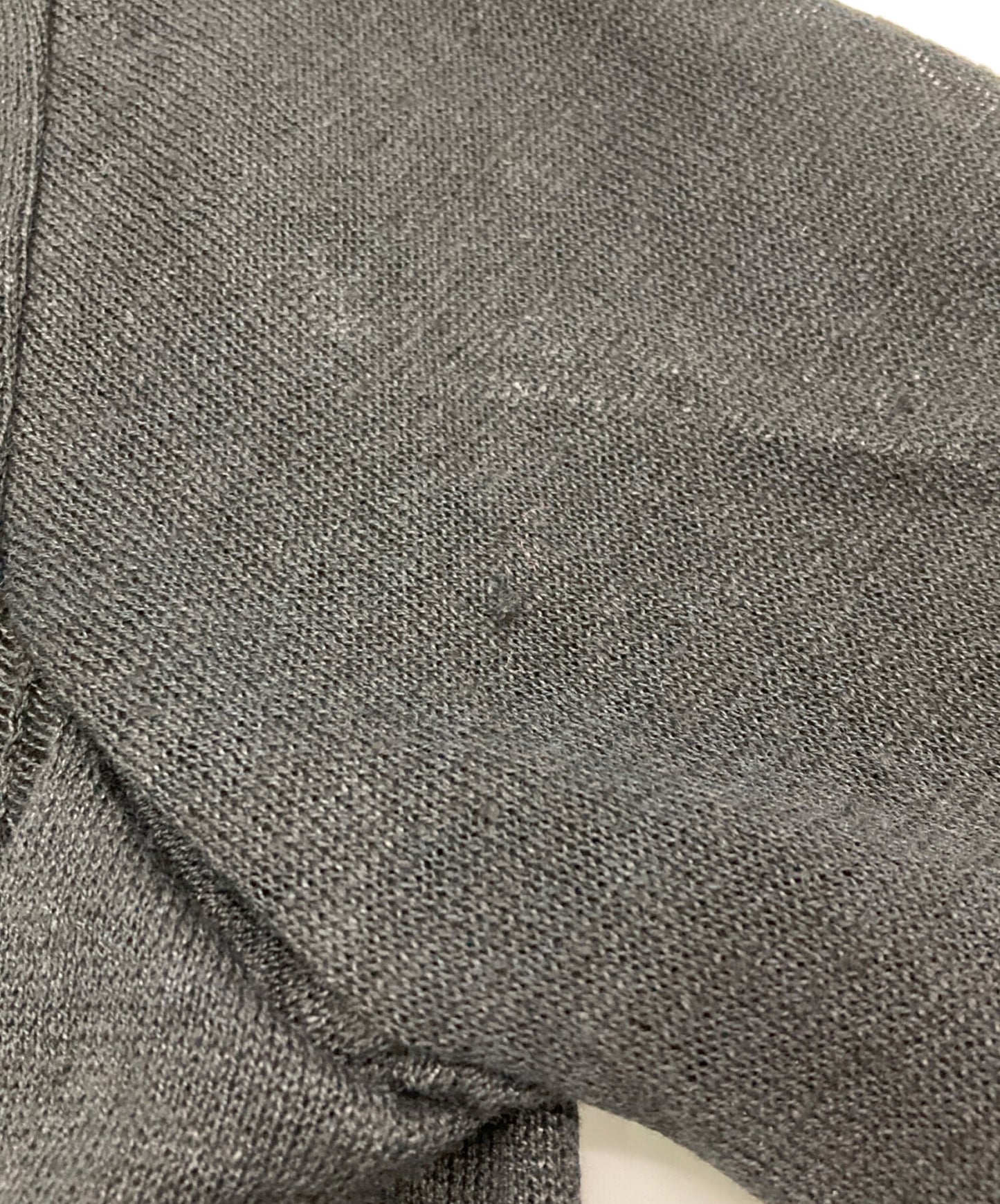 [Pre-owned] YOHJI YAMAMOTO Linen-blend knit jacket FH-K02-380