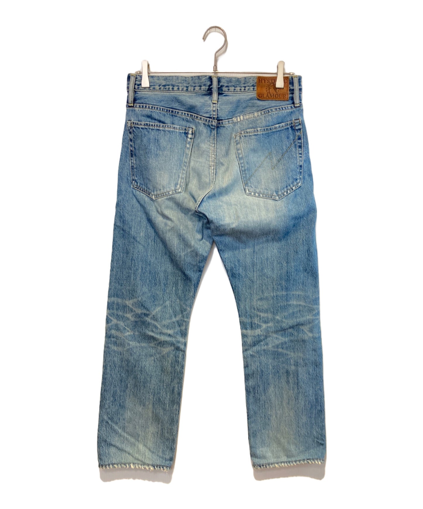 [Pre-owned] Hysteric Glamour Crash Repair Studded Denim Pants 0253AP19