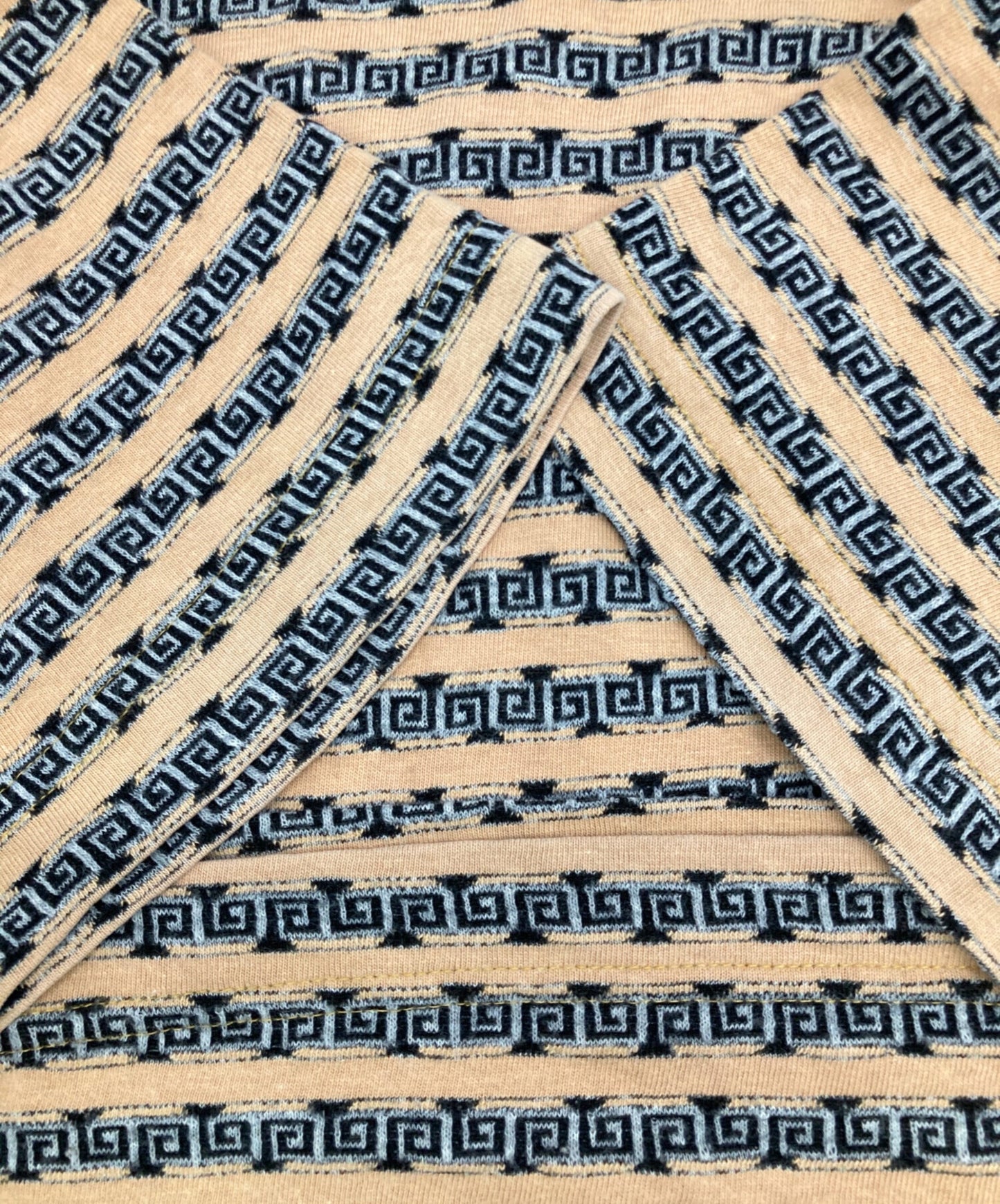 [Pre-owned] stussy crew-neck cut and sewn