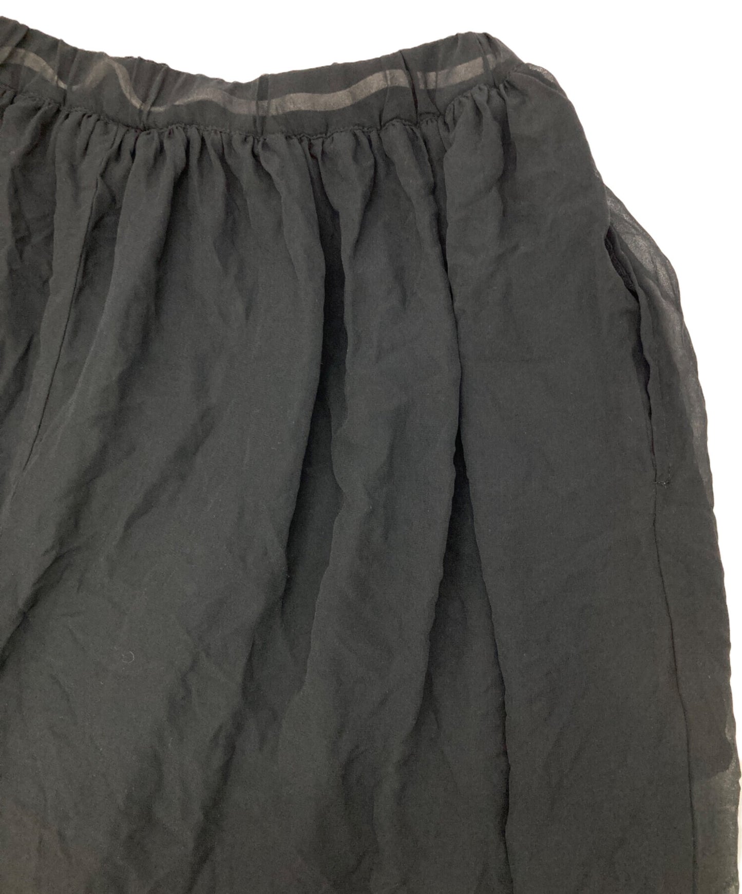 [Pre-owned] COMME des GARCONS Sheer layered sarouel pants GB-P020