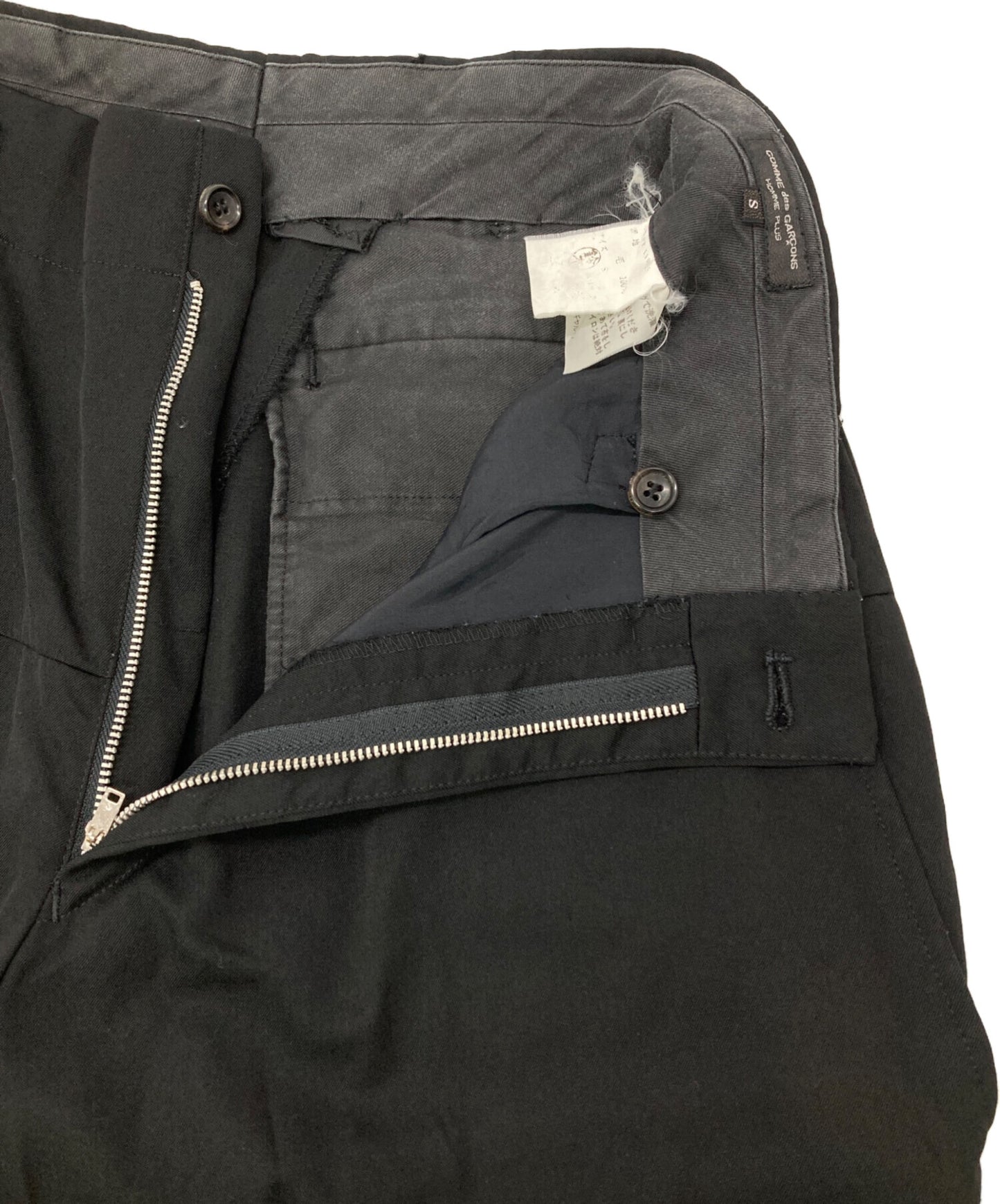 [Pre-owned] COMME des GARCONS HOMME PLUS Wool Gaberdashery Pants PP-11002S