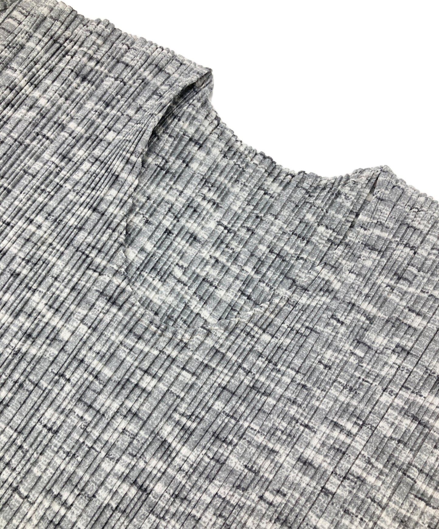 [Pre-owned] PLEATS PLEASE Pleated T-Shirt PP86-JK733