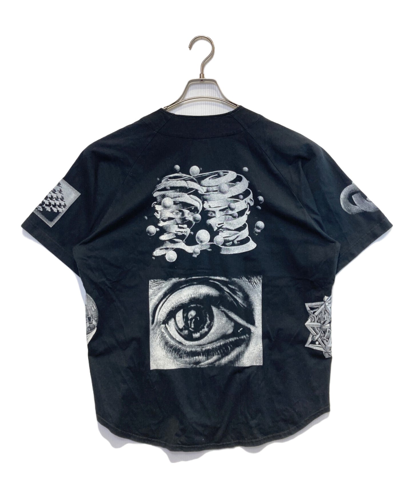 [Pre-owned] SUPREME M.C. Escher Cotton Baseball Jersey