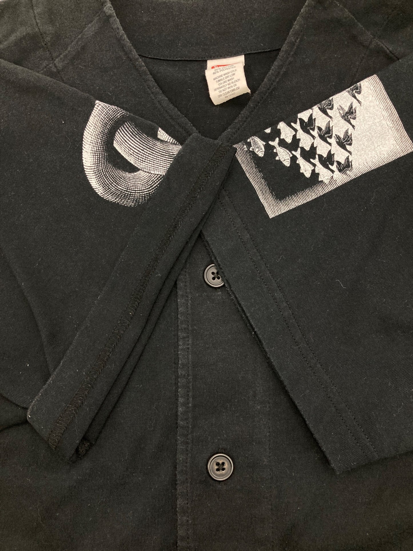 [Pre-owned] SUPREME M.C. Escher Cotton Baseball Jersey