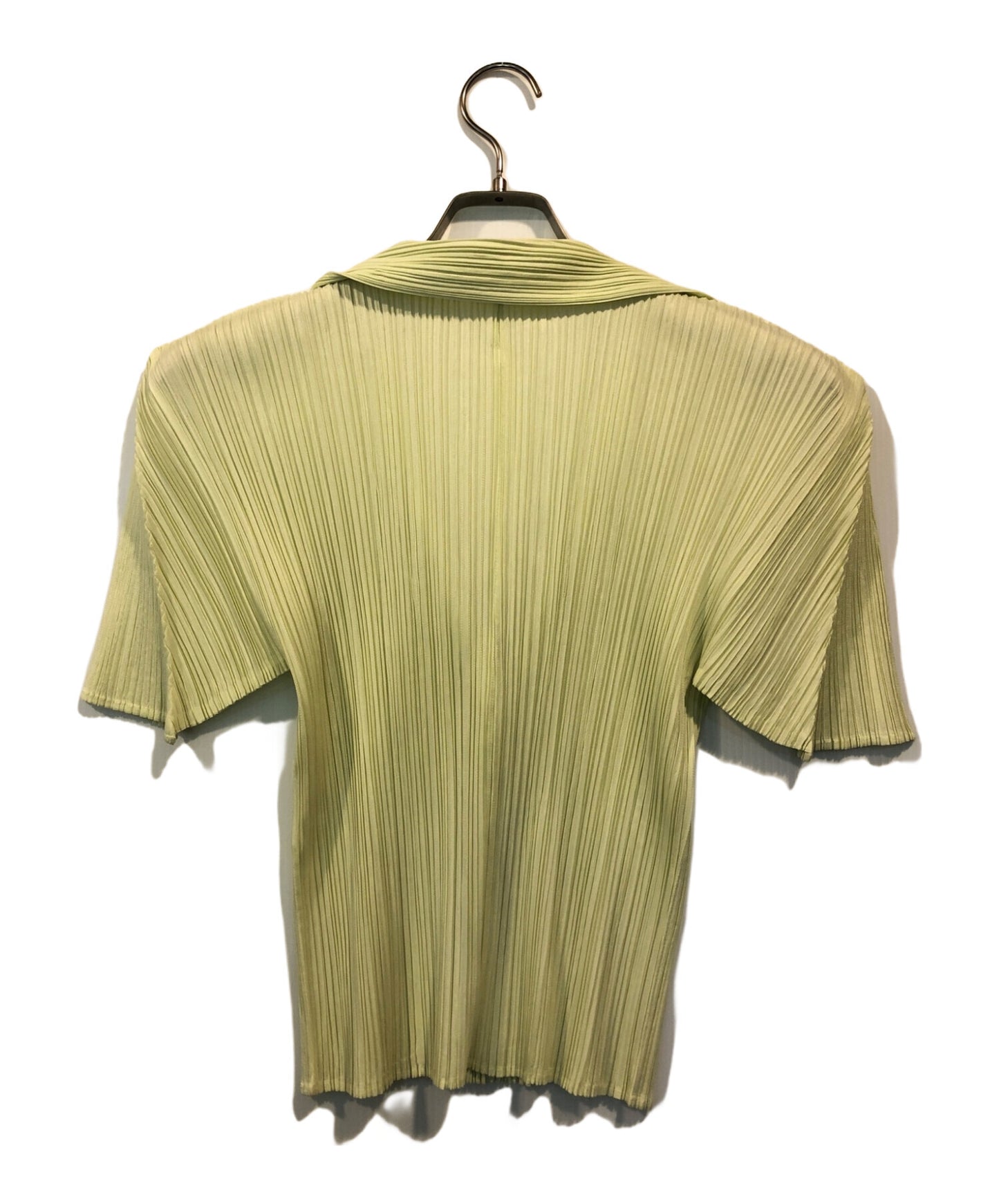 [Pre-owned] PLEATS PLEASE S/S Pleated Blouse PP01-JJ602
